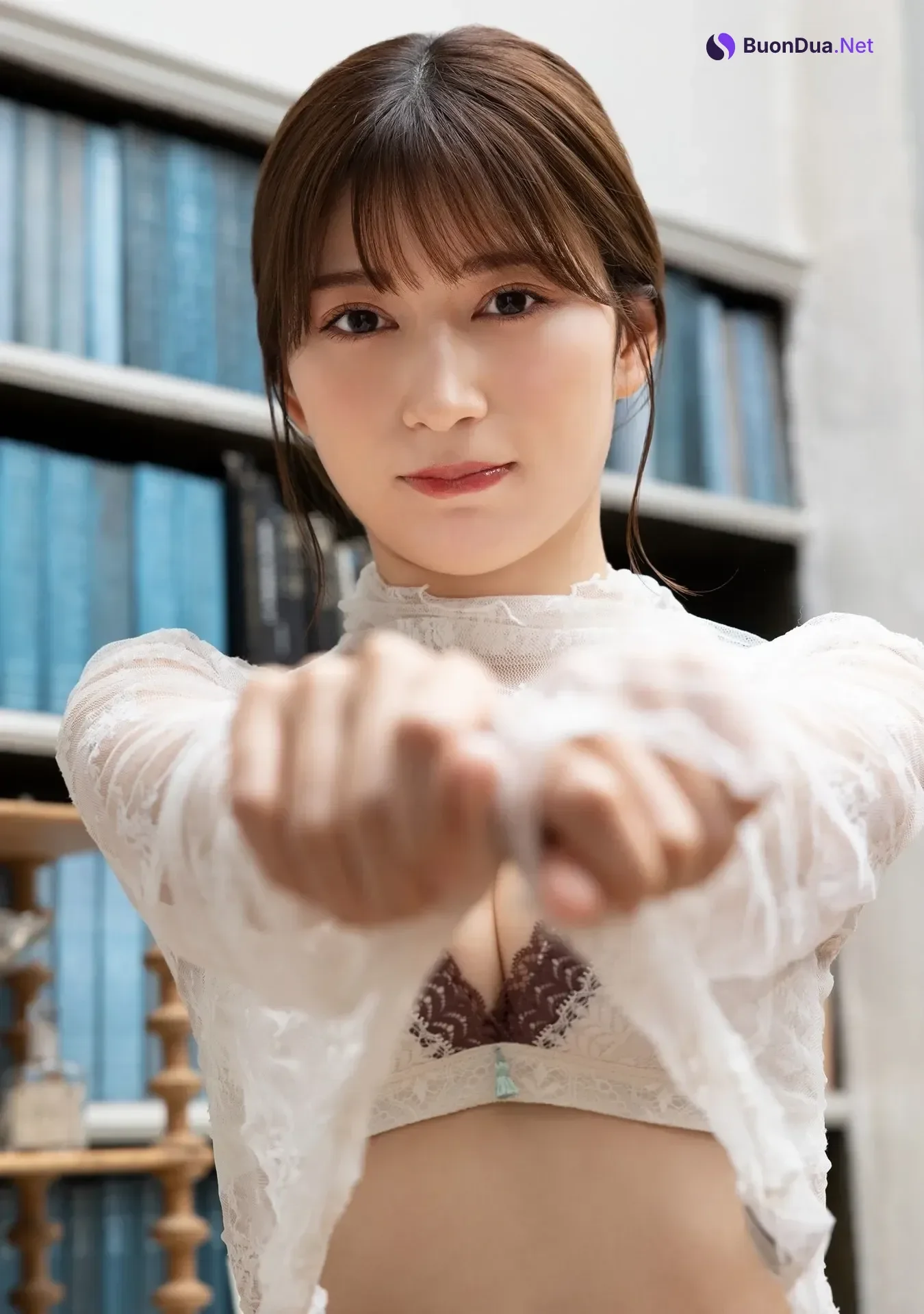 Risa Yukihira 雪平莉左, フェチグラビア ハレム 「にわか雨が止むまで」 - Photo 4