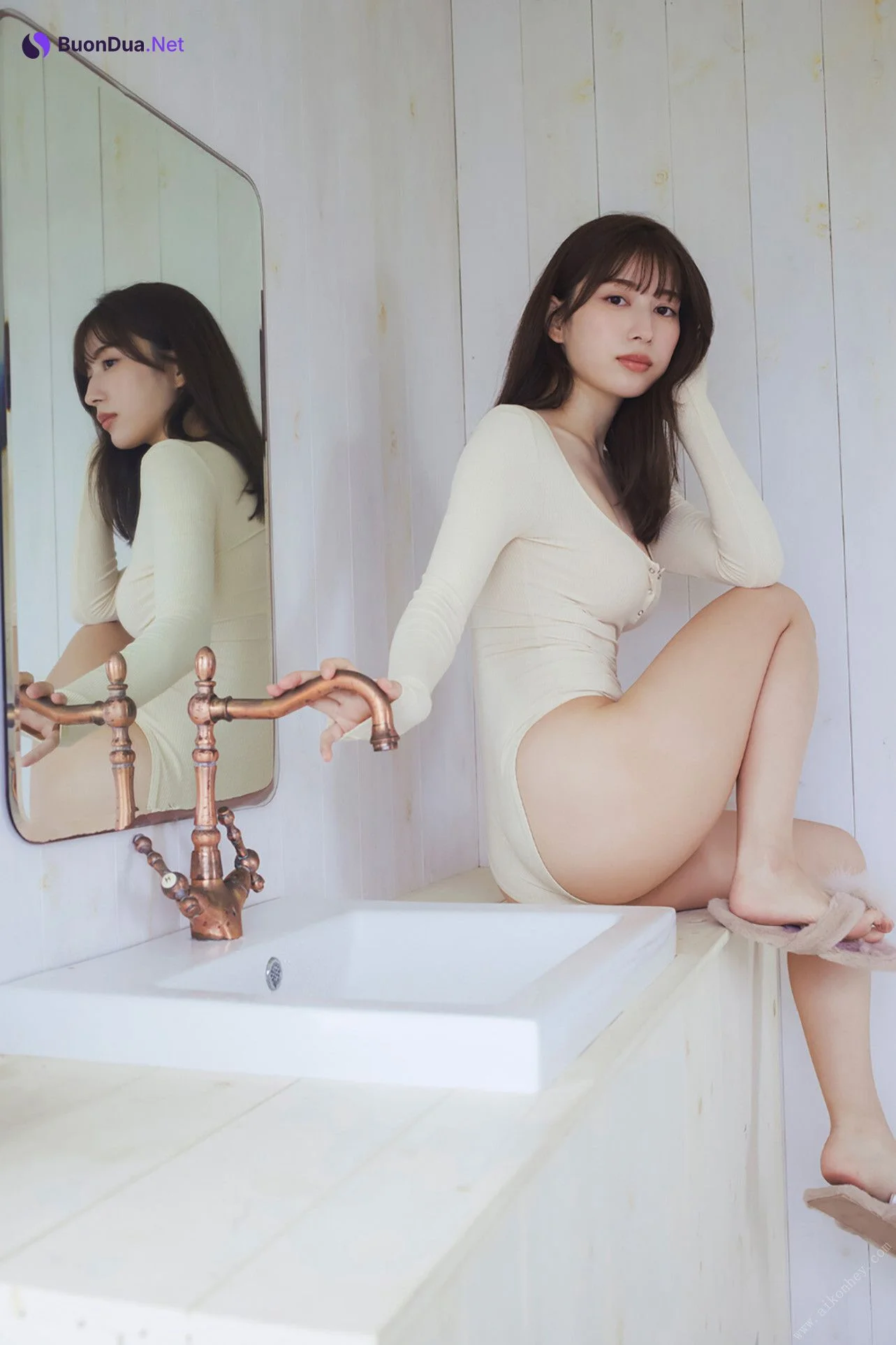Risa Yukihira 雪平莉左, FLASHデジタル写真集 [極上チラリズム] Set.05 - Photo 11
