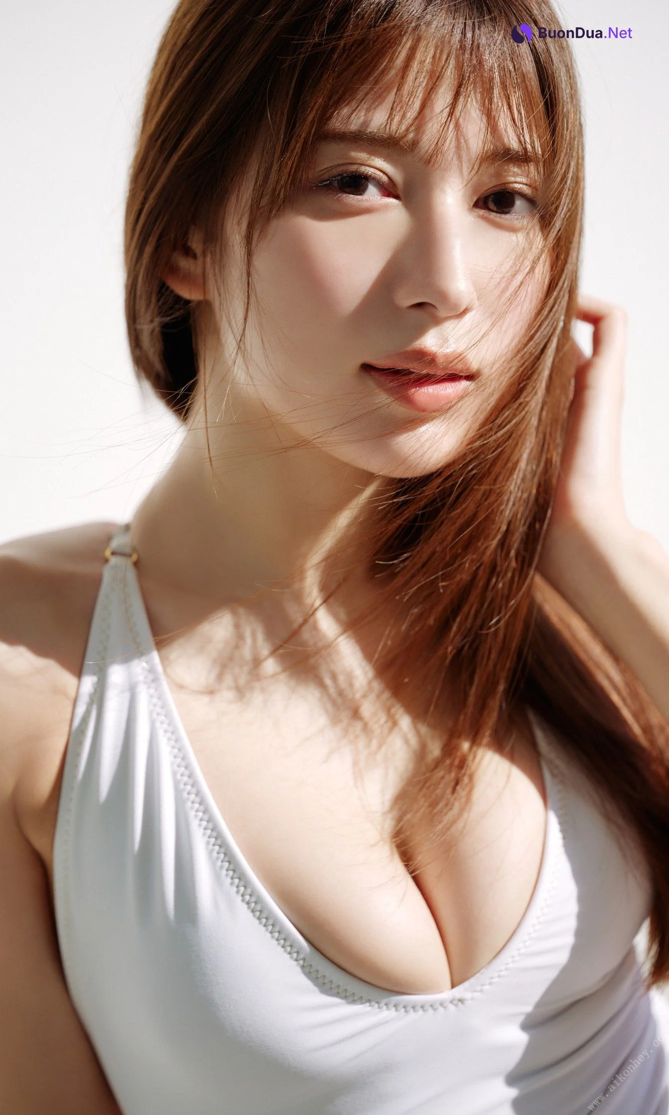 Risa Yukihira 雪平莉左, 週プレ Photo Book 「凜として、純白。」 Set.02 - Photo 5