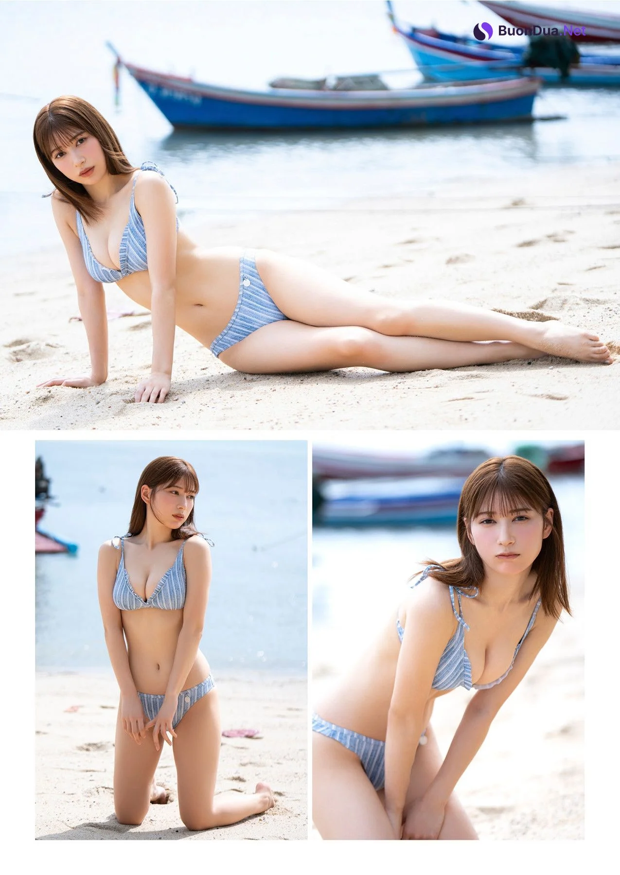 Risa Yukihira 雪平莉左, 写真集 「キミが微笑めば…世界が微笑む！！」 Set.02 - Photo 10
