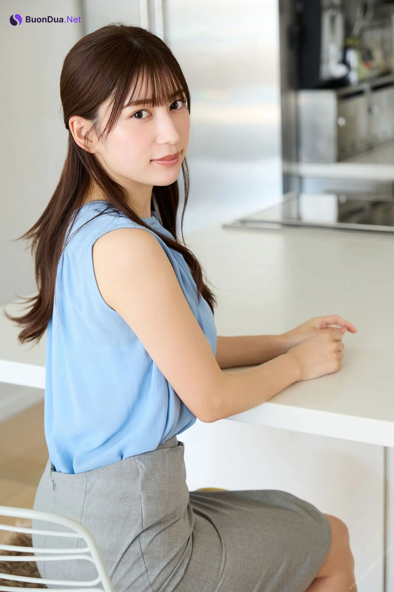 Risa Yukihira 雪平莉左, ＦＲＩＤＡＹデジタル写真集 「キミにＫ．Ｏ．」 Set.02 - Photo 3
