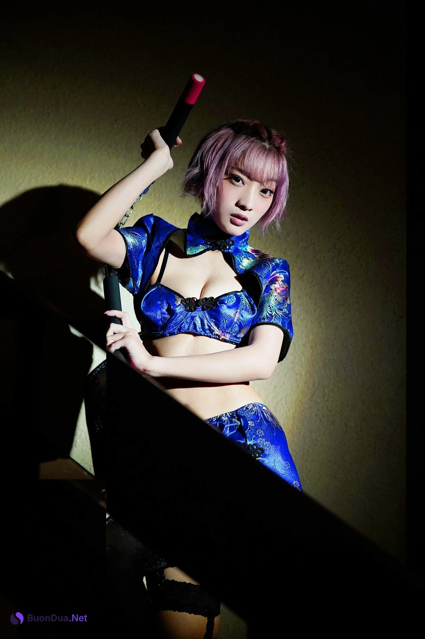 Rosiel Kasyou 火将ロシエル, ヤンマガWeb が水着でカンフー Set.01 - Photo 2