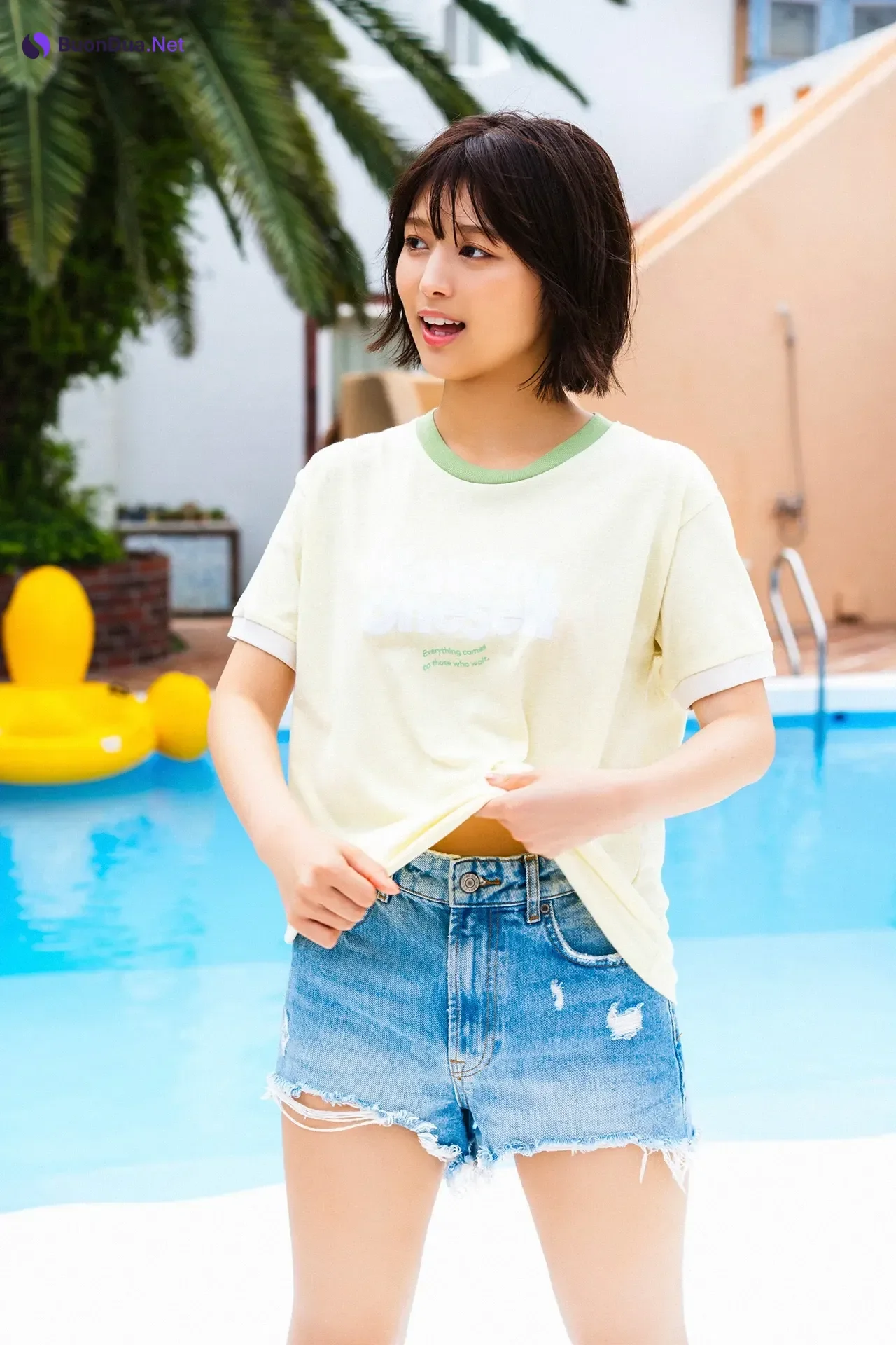 Ruka Kitano 北野瑠華, FLASHデジタル写真集 「波間に誘われて」 Set.02 - Photo 7