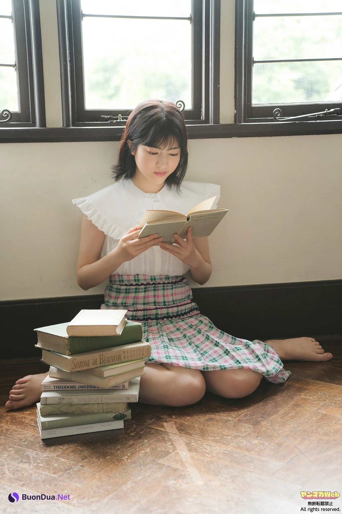 Runa Hayashi 林瑠奈, ヤンマガWeb 櫻坂46 坂道ネクストジェネレーション＋ Set.01 - Photo 12