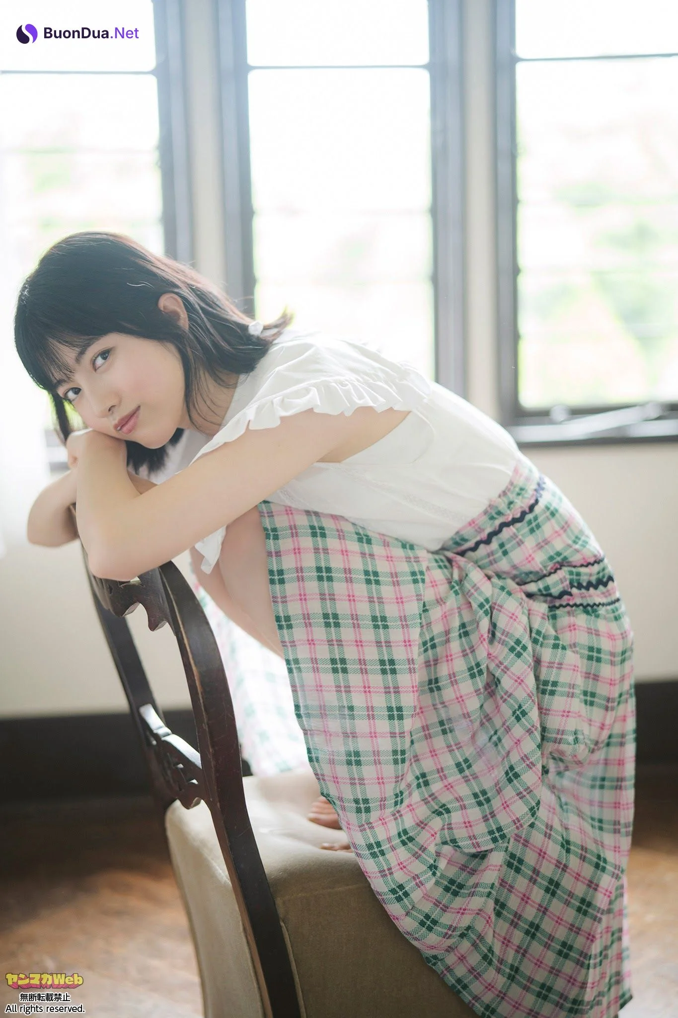 Runa Hayashi 林瑠奈, ヤンマガWeb 櫻坂46 坂道ネクストジェネレーション＋ Set.01 - Photo 16