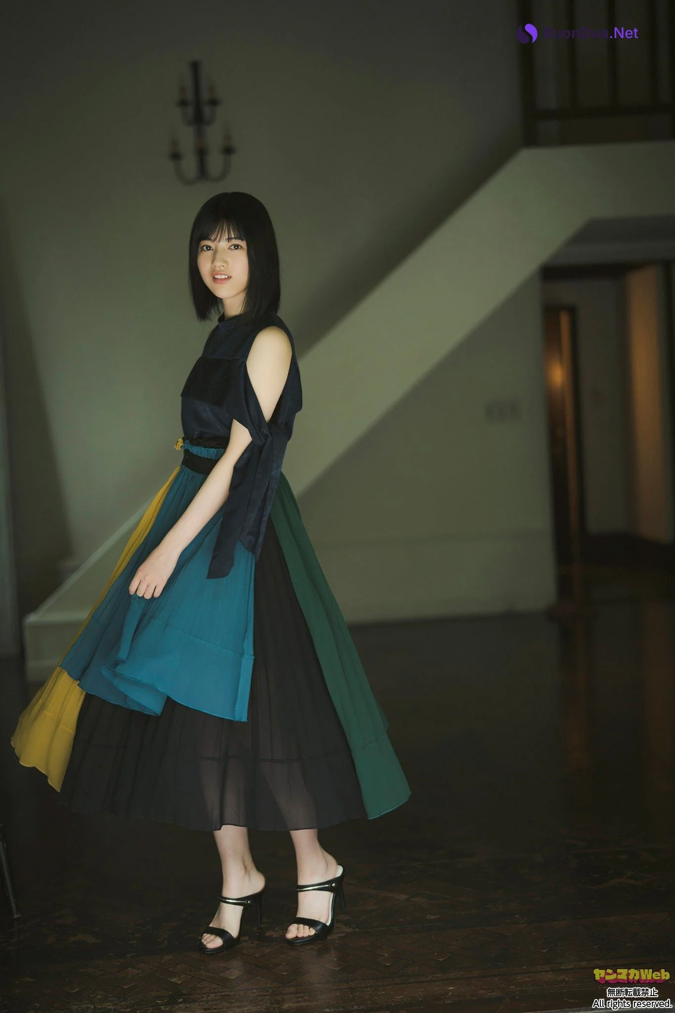 Runa Hayashi 林瑠奈, ヤンマガWeb 櫻坂46 坂道ネクストジェネレーション＋ Set.01 - Photo 2