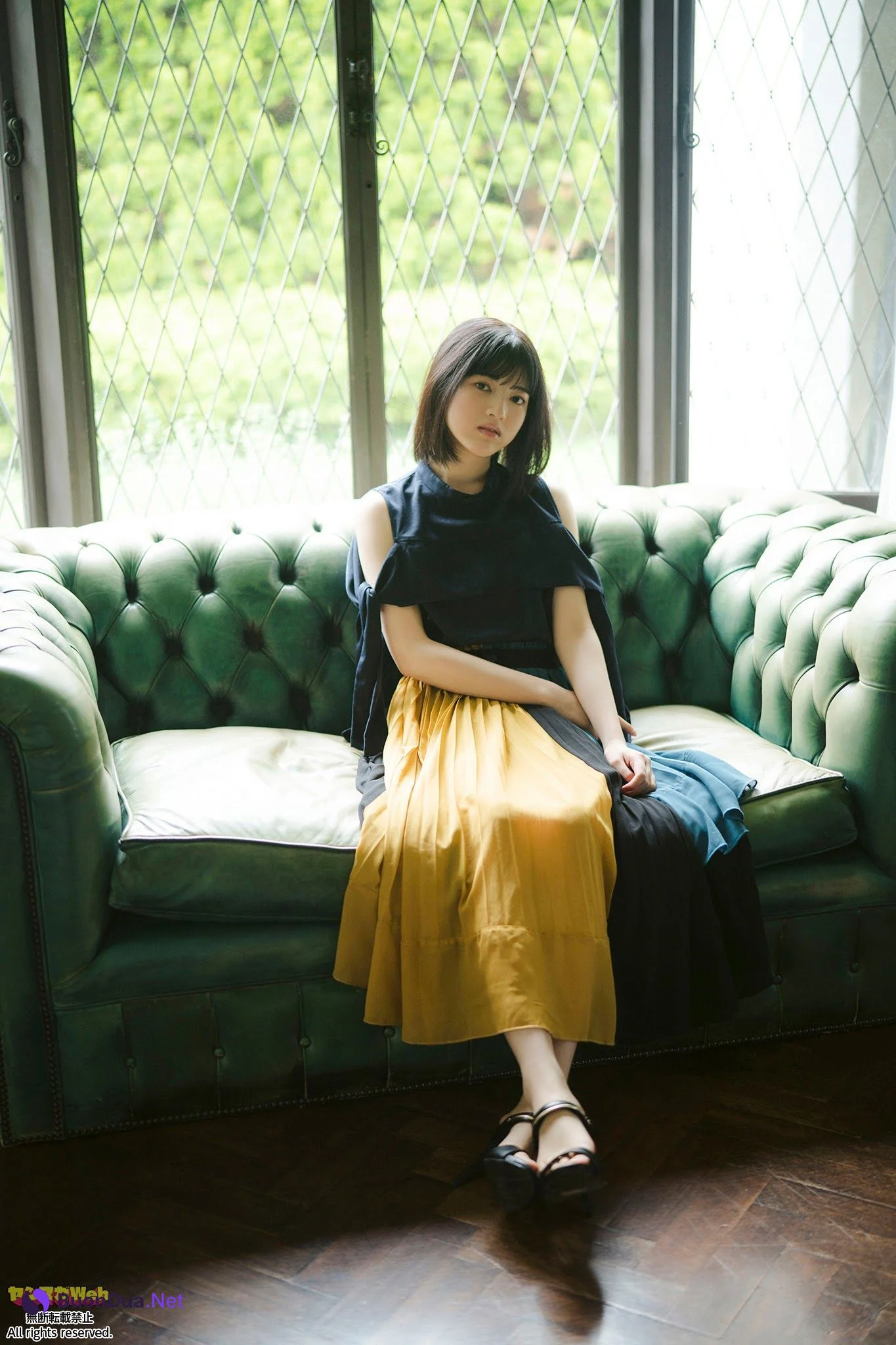 Runa Hayashi 林瑠奈, ヤンマガWeb 櫻坂46 坂道ネクストジェネレーション＋ Set.01 - Photo 5