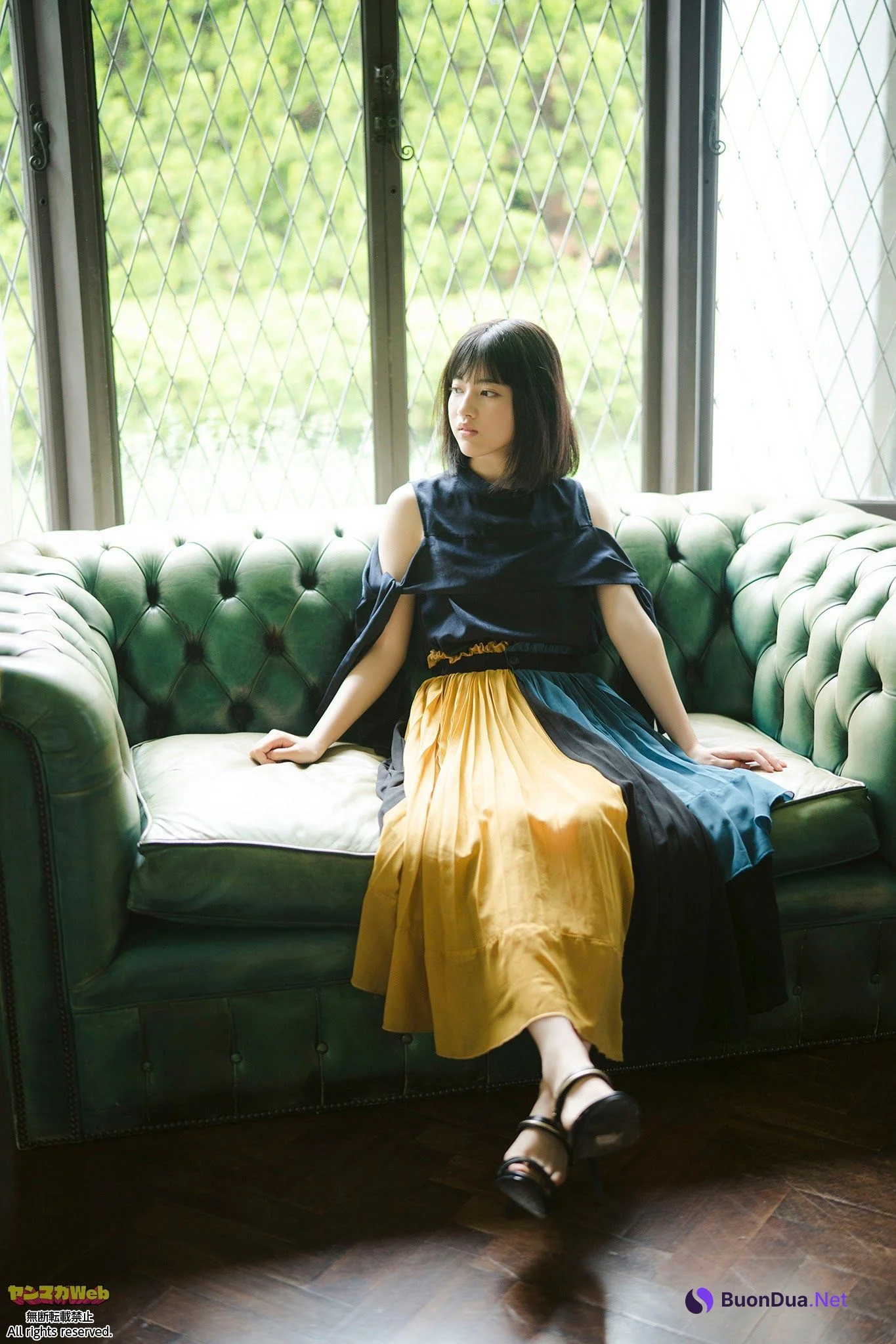 Runa Hayashi 林瑠奈, ヤンマガWeb 櫻坂46 坂道ネクストジェネレーション＋ Set.01 - Photo 6