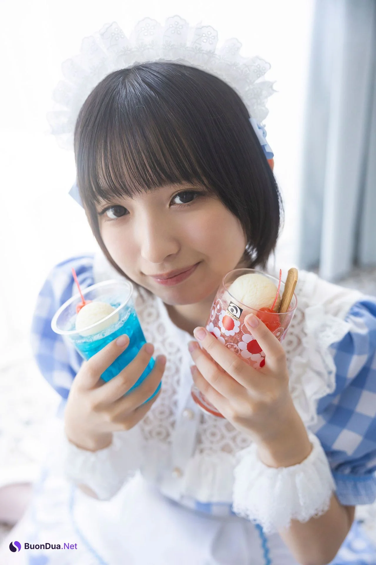 Runa Ichinose 一ノ瀬瑠菜, ヤンマガデジタル写真集 「もしミスマガがメイドだったら！？」 - Photo 4