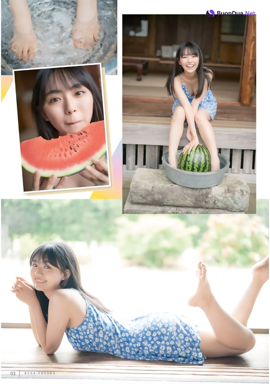 Runa Toyoda 豊田留妃, Shonen Magazine 2019 No.42 (少年マガジン 2019年42号) - รูปภาพ 3