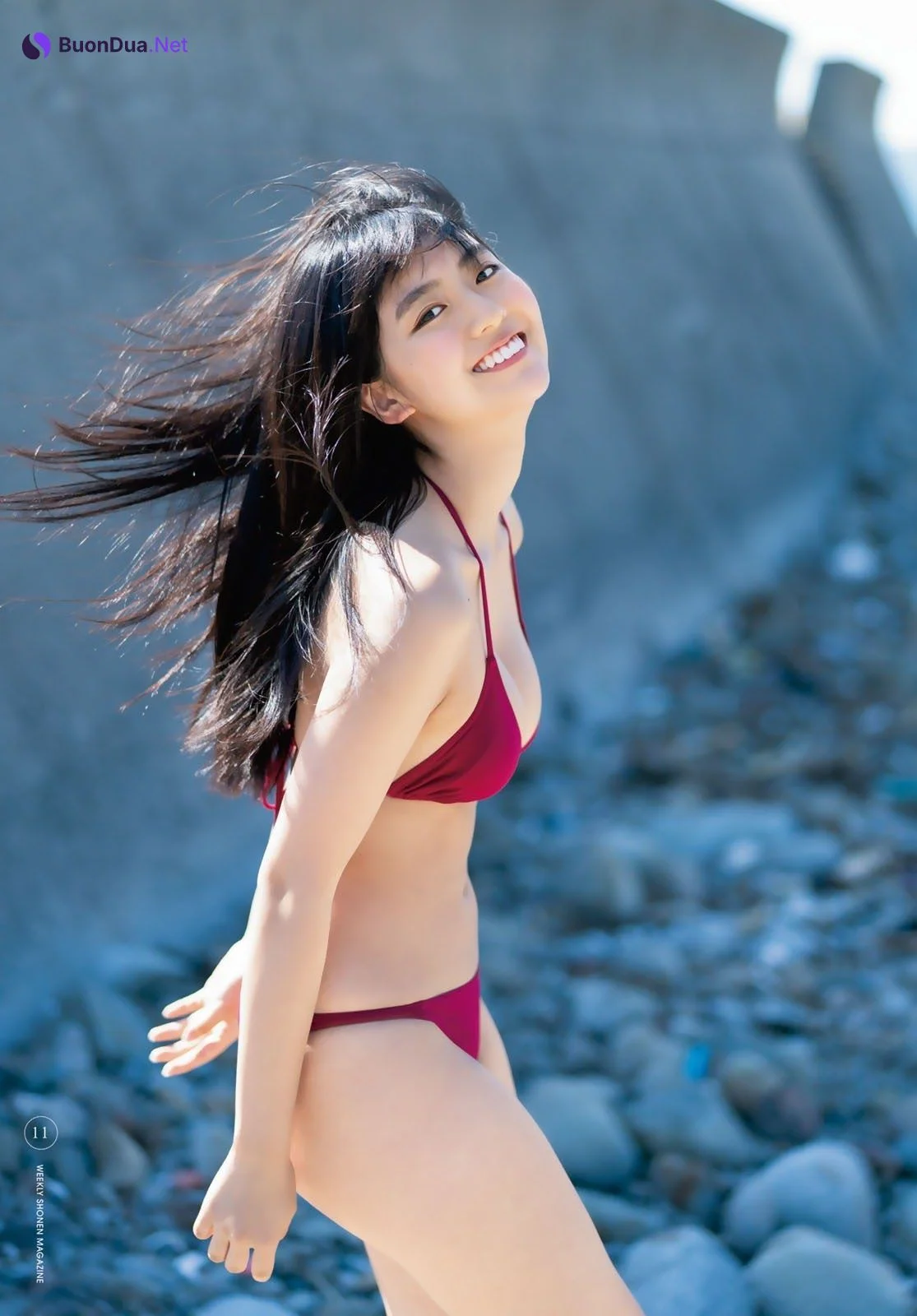 Runa Toyoda 豊田ルナ, Shonen Magazine 2020 No.44 (週刊少年マガジン 2020年44号) - Photo 10