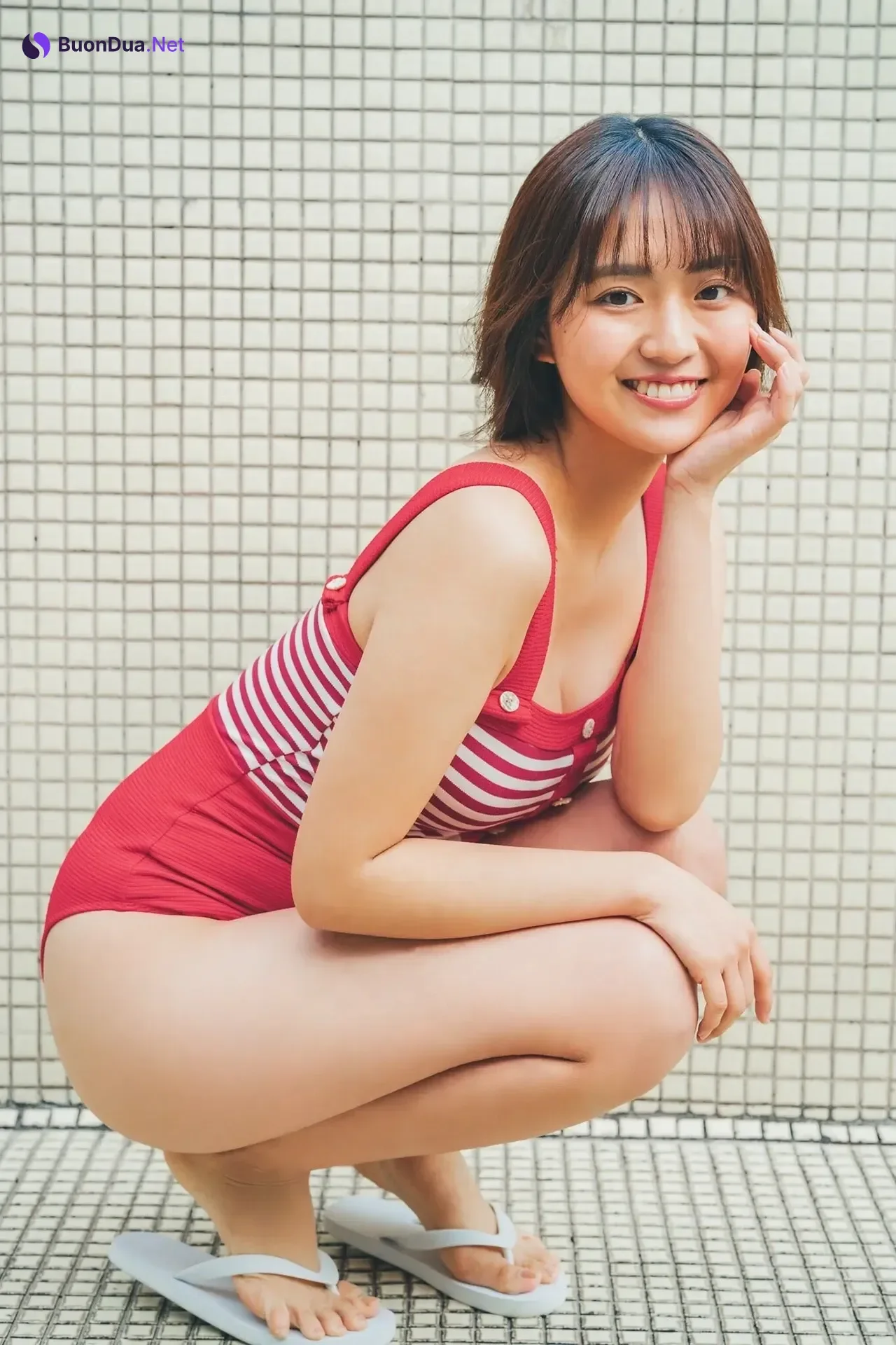 Runa Toyoda 豊田ルナ, SPA！デジタル写真集 「女神の素肌」 Set.01 - รูปภาพ 3