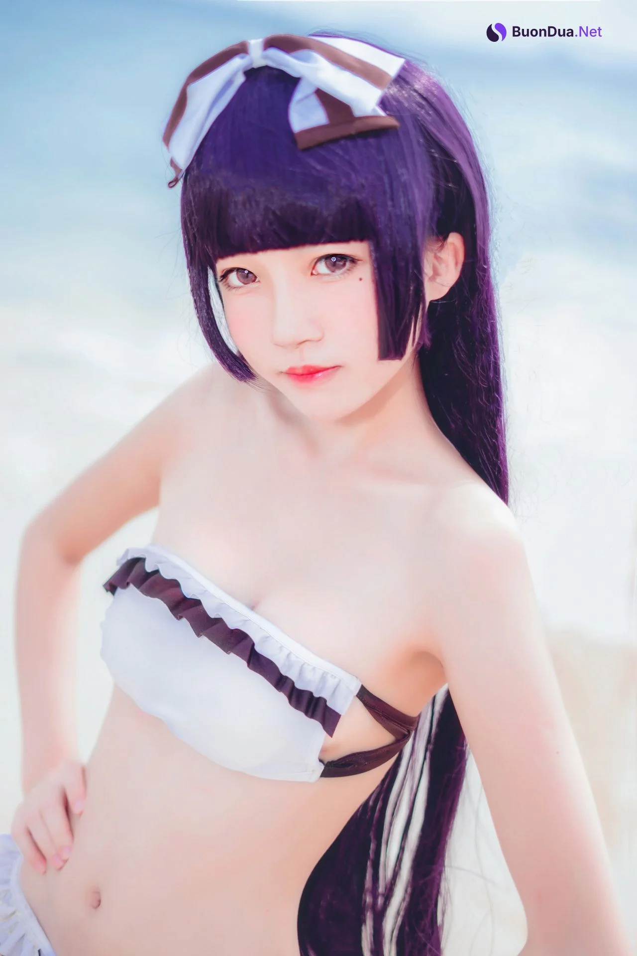 [桜桃喵] Ruri Gokou 五更琉璃泳装 - Photo 12