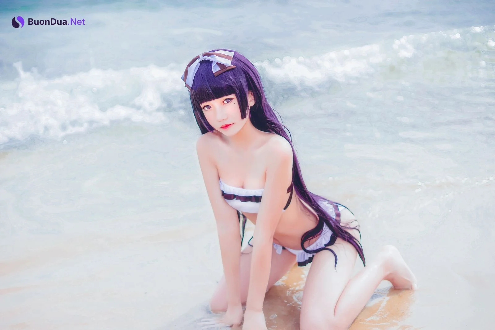 [桜桃喵] Ruri Gokou 五更琉璃泳装 - Photo 13