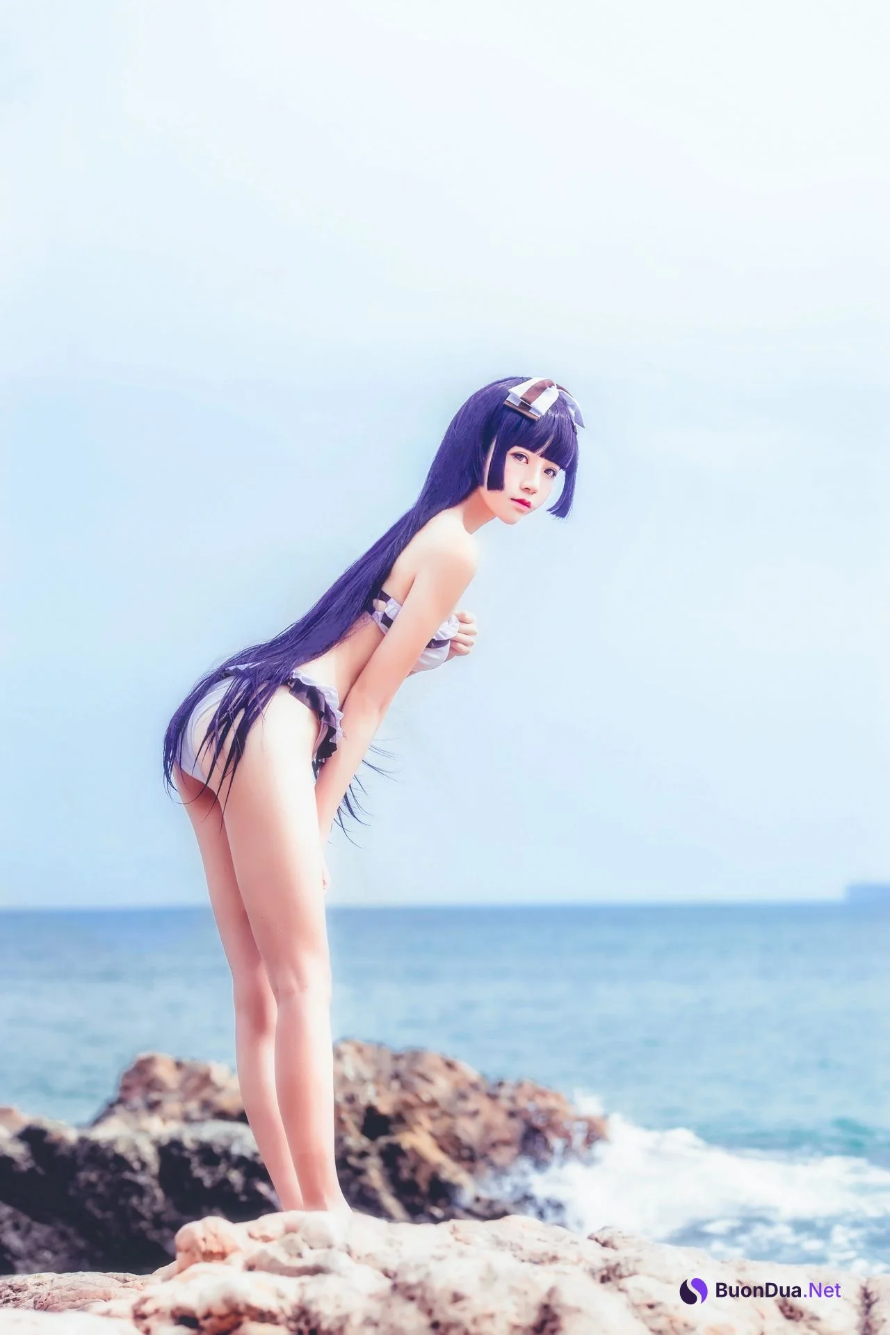 [桜桃喵] Ruri Gokou 五更琉璃泳装 - Photo 18
