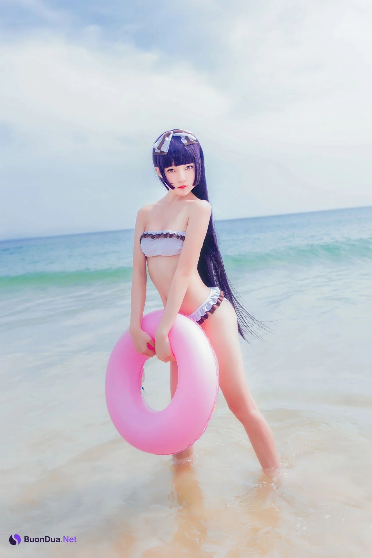 [桜桃喵] Ruri Gokou 五更琉璃泳装 - Photo 2
