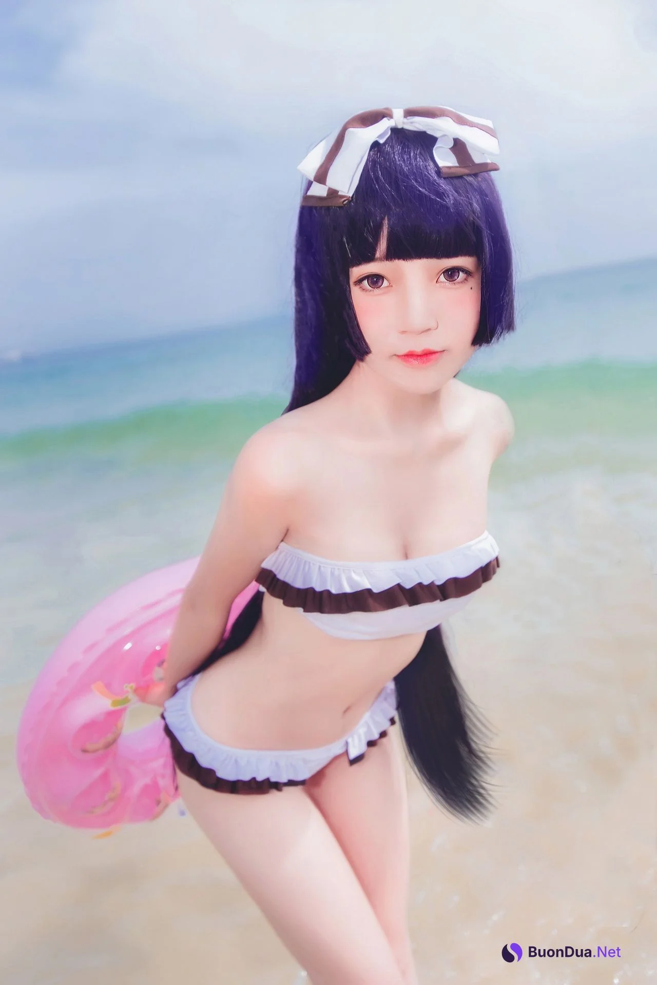 [桜桃喵] Ruri Gokou 五更琉璃泳装 - Photo 4