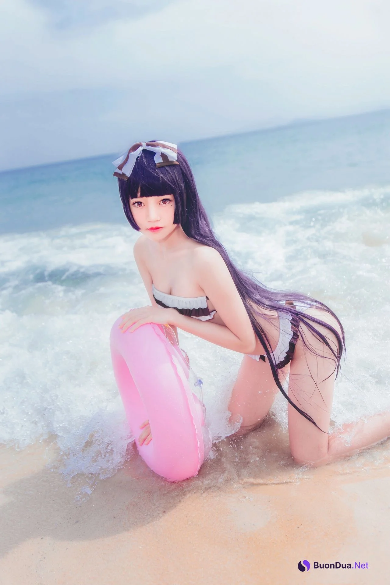 [桜桃喵] Ruri Gokou 五更琉璃泳装 - Photo 5