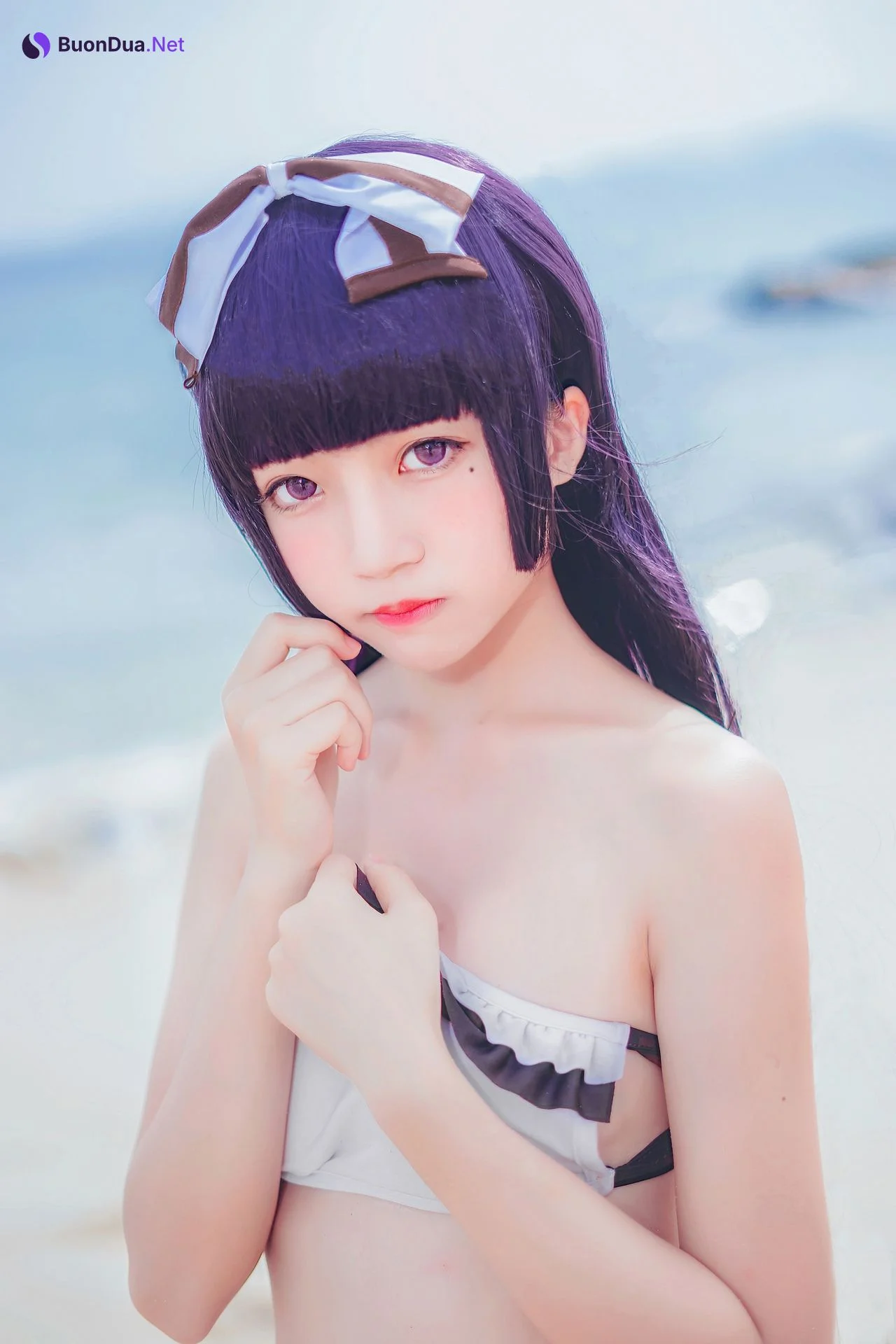 [桜桃喵] Ruri Gokou 五更琉璃泳装 - Photo 6