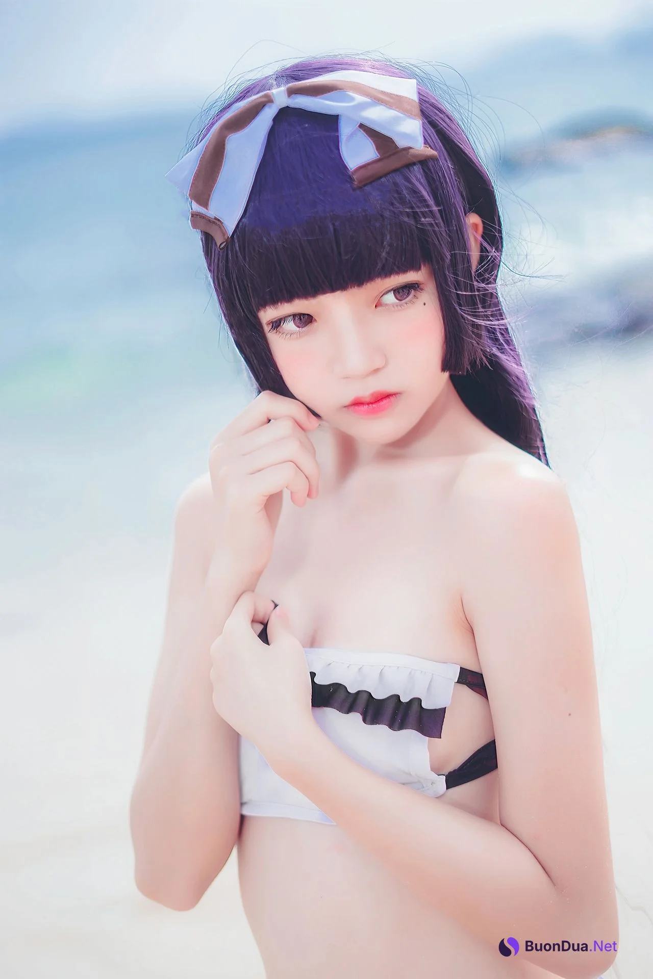 [桜桃喵] Ruri Gokou 五更琉璃泳装 - Photo 7