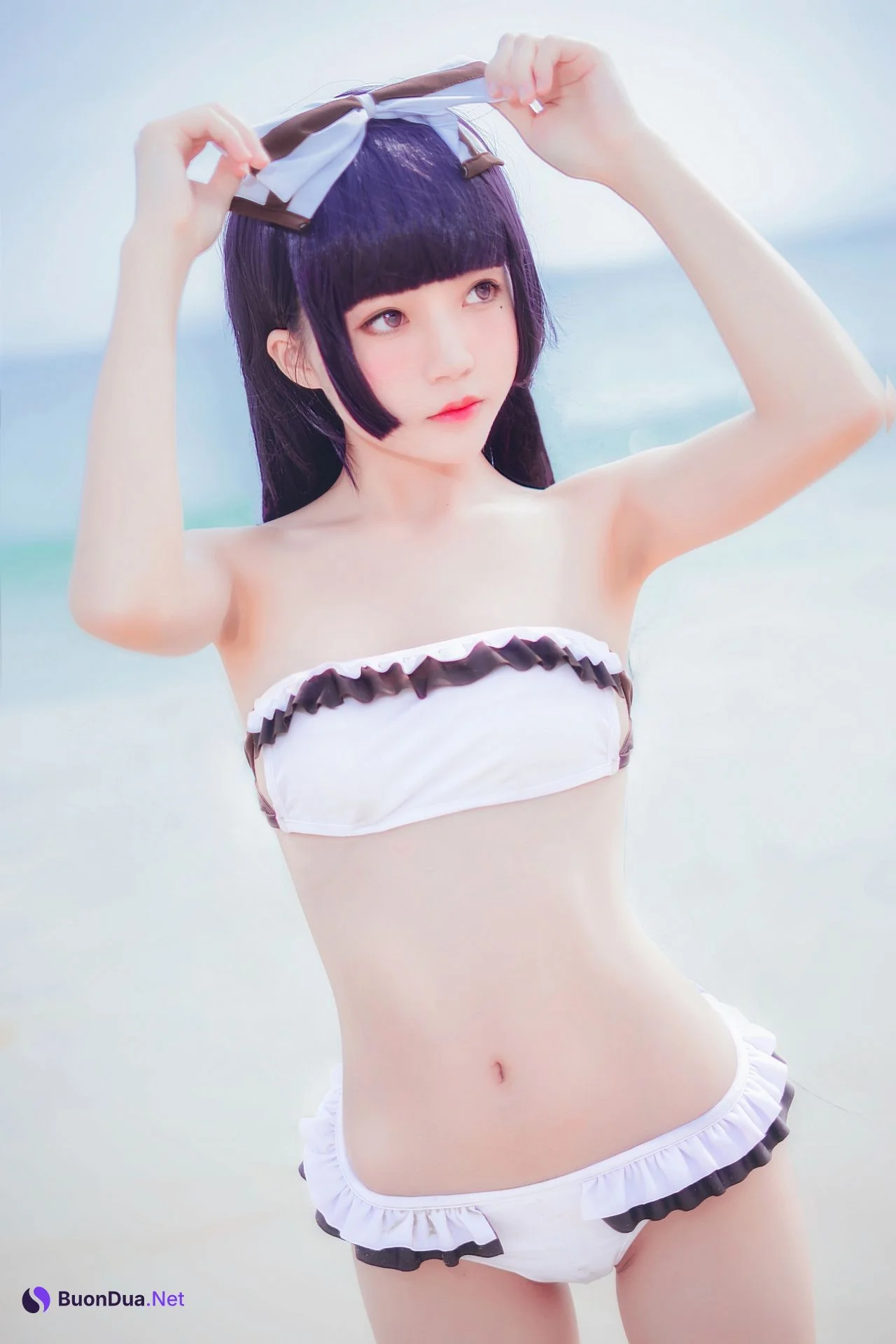 [桜桃喵] Ruri Gokou 五更琉璃泳装 - Photo 8