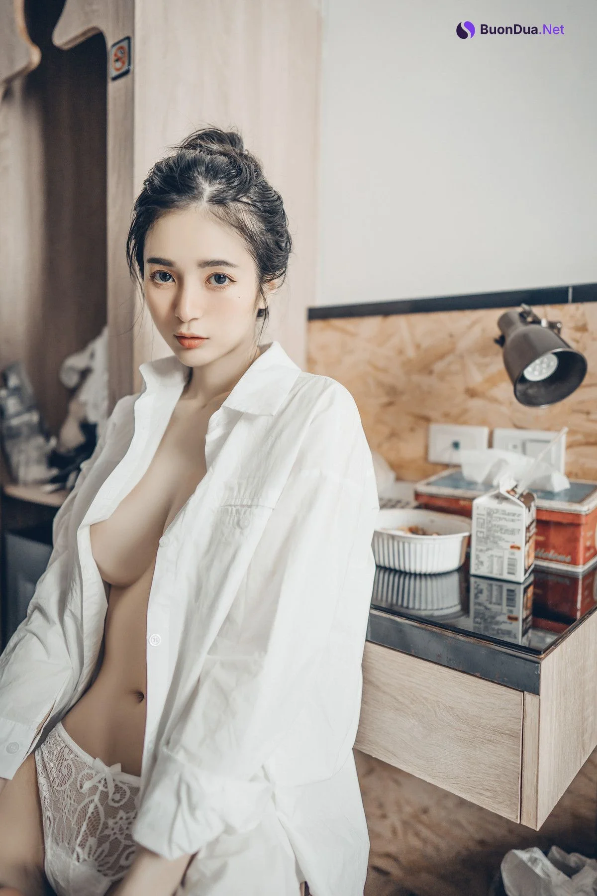 終於約到女神泡湯，浴巾一直掉，最後不穿了直接拍 S級美女-辰辰 Vol.01 - Photo 17