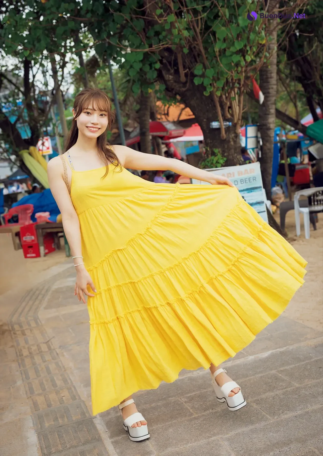 Saaya Kawagoe 川越紗彩, 1st写真集 「なんとかなるなる」 Set.05 - Photo 2