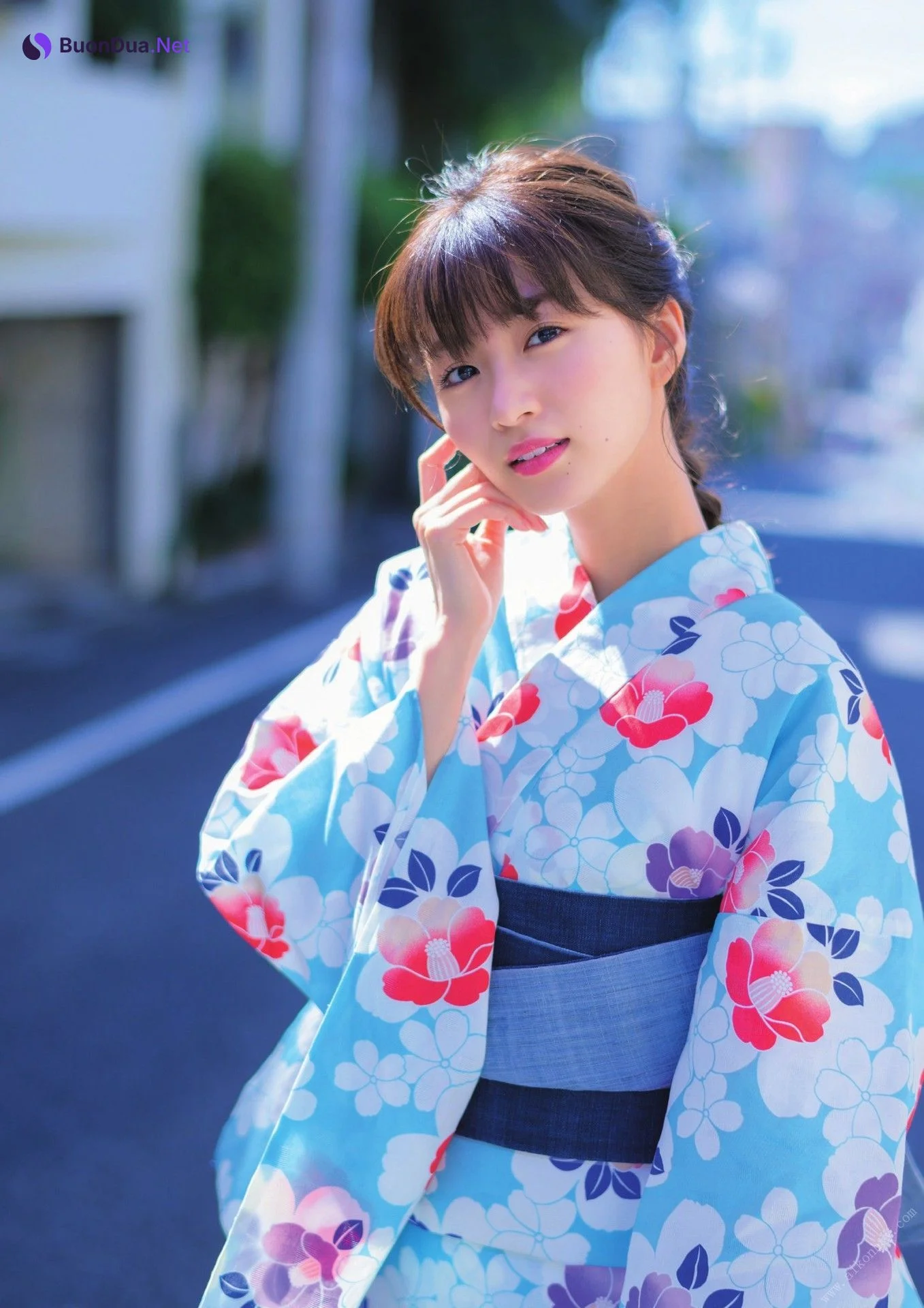 Sae Okazaki 岡崎紗絵, ゆかたと美少女 - Photo 13