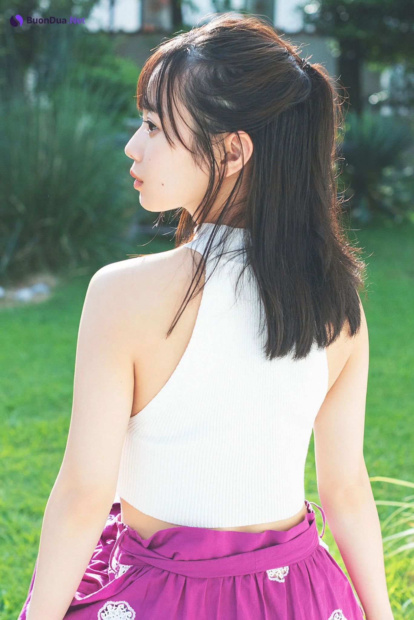 Saeko Kondo 近藤沙瑛子, ＦＲＩＤＡＹデジタル写真集 「ｐｕｒｅ ｐｕｒｐｌｅ」 Set.01 - รูปภาพ 6