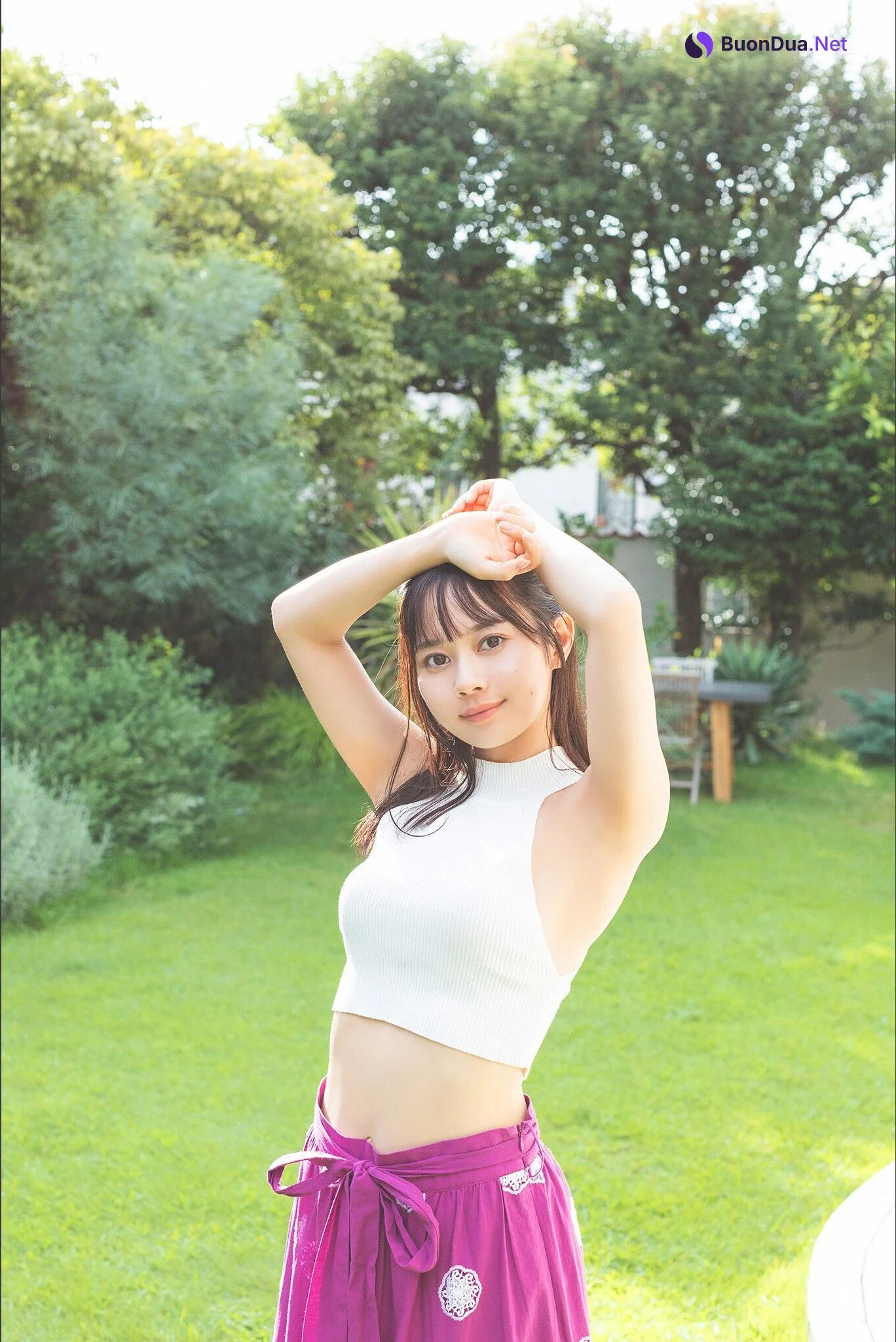 Saeko Kondo 近藤沙瑛子, ＦＲＩＤＡＹデジタル写真集 「ｐｕｒｅ ｐｕｒｐｌｅ」 Set.01 - รูปภาพ 8