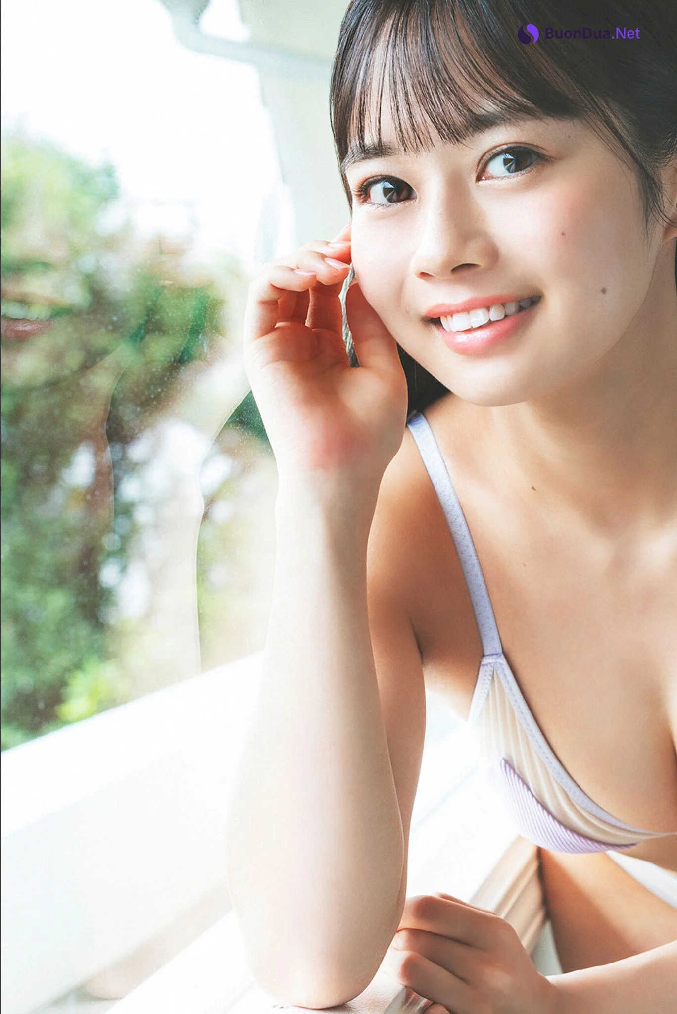 Saeko Kondo 近藤沙瑛子, ＦＲＩＤＡＹデジタル写真集 「ｐｕｒｅ ｐｕｒｐｌｅ」 Set.03 - Photo 18