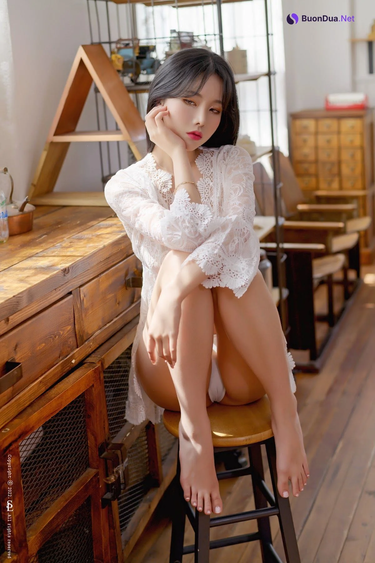 SAINT Photolife – Yuna (유나) – Vol.42 Afternoon Sunshine - Photo 5