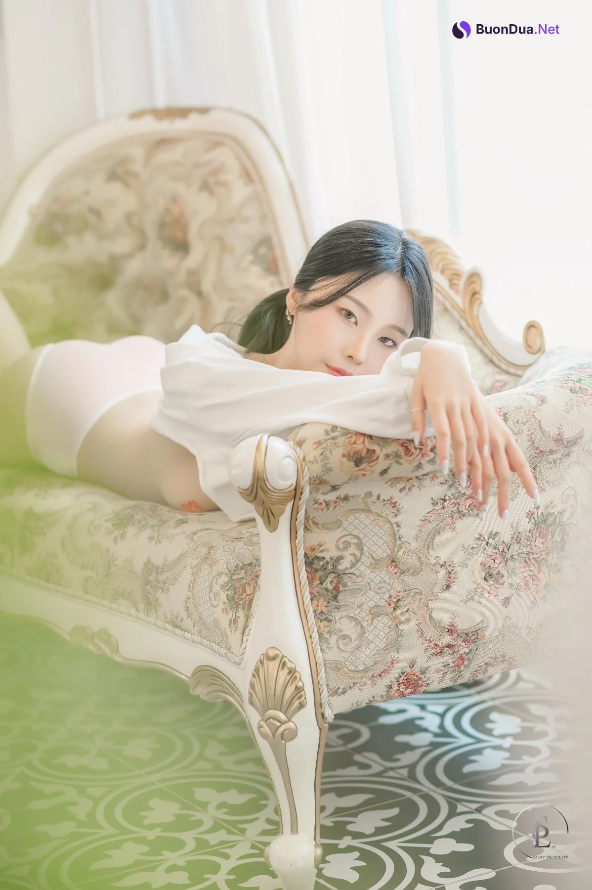 SAINT Photolife – Yuna (유나) – Vol.43 Baby Pink - Photo 17