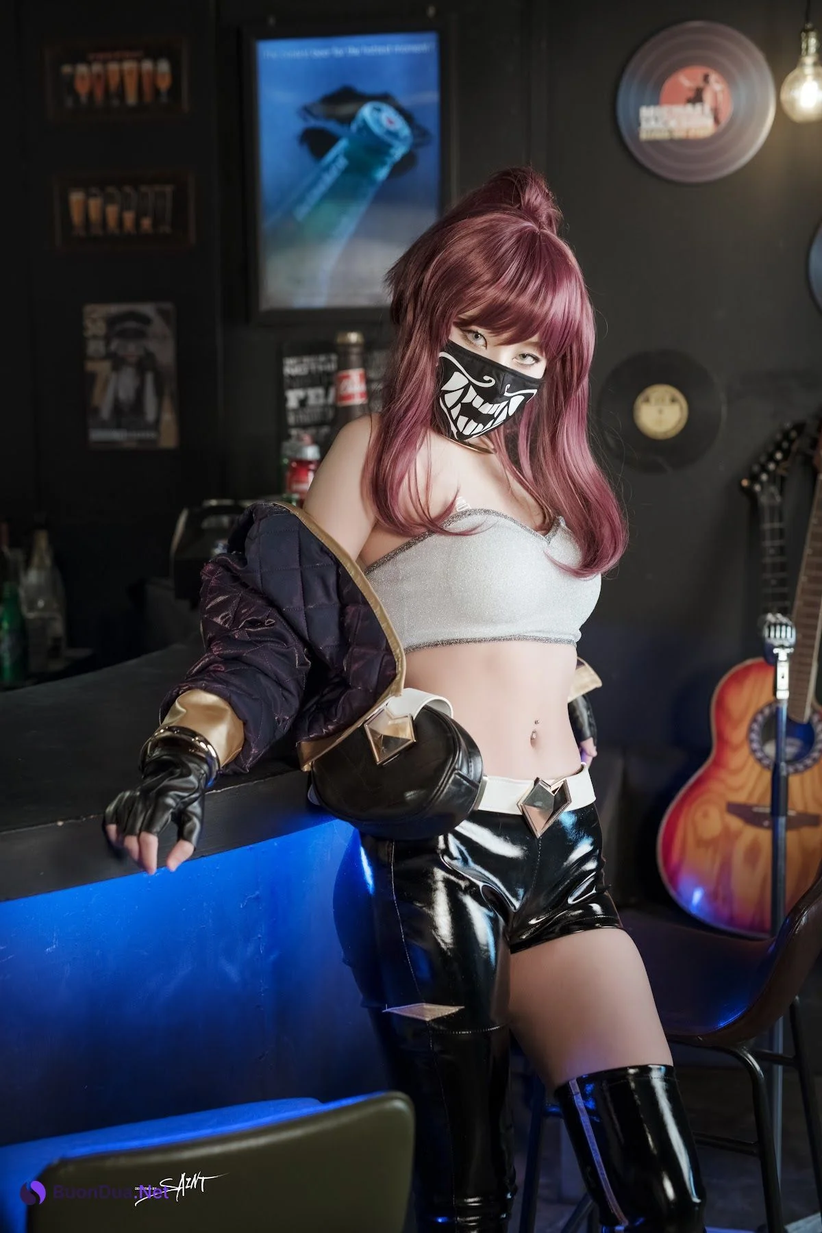 SAINT Photolife – Yuna (유나) – Yuna’s Cos Vol.04 – KDA Akali & Nier Automata 2B - รูปภาพ 3