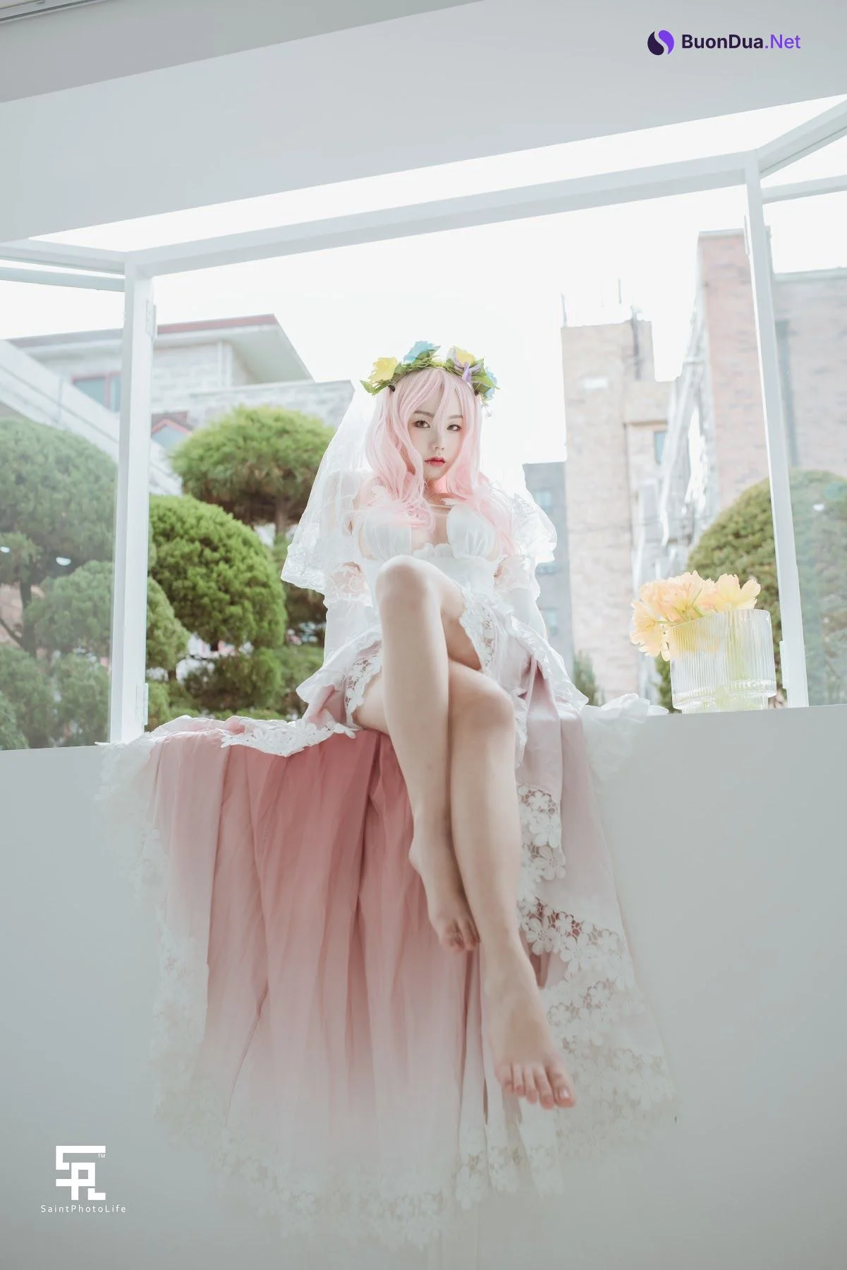 SAINT Photolife – Yuna (유나) – Yuna’s Cosplay Vol.2 - Photo 12