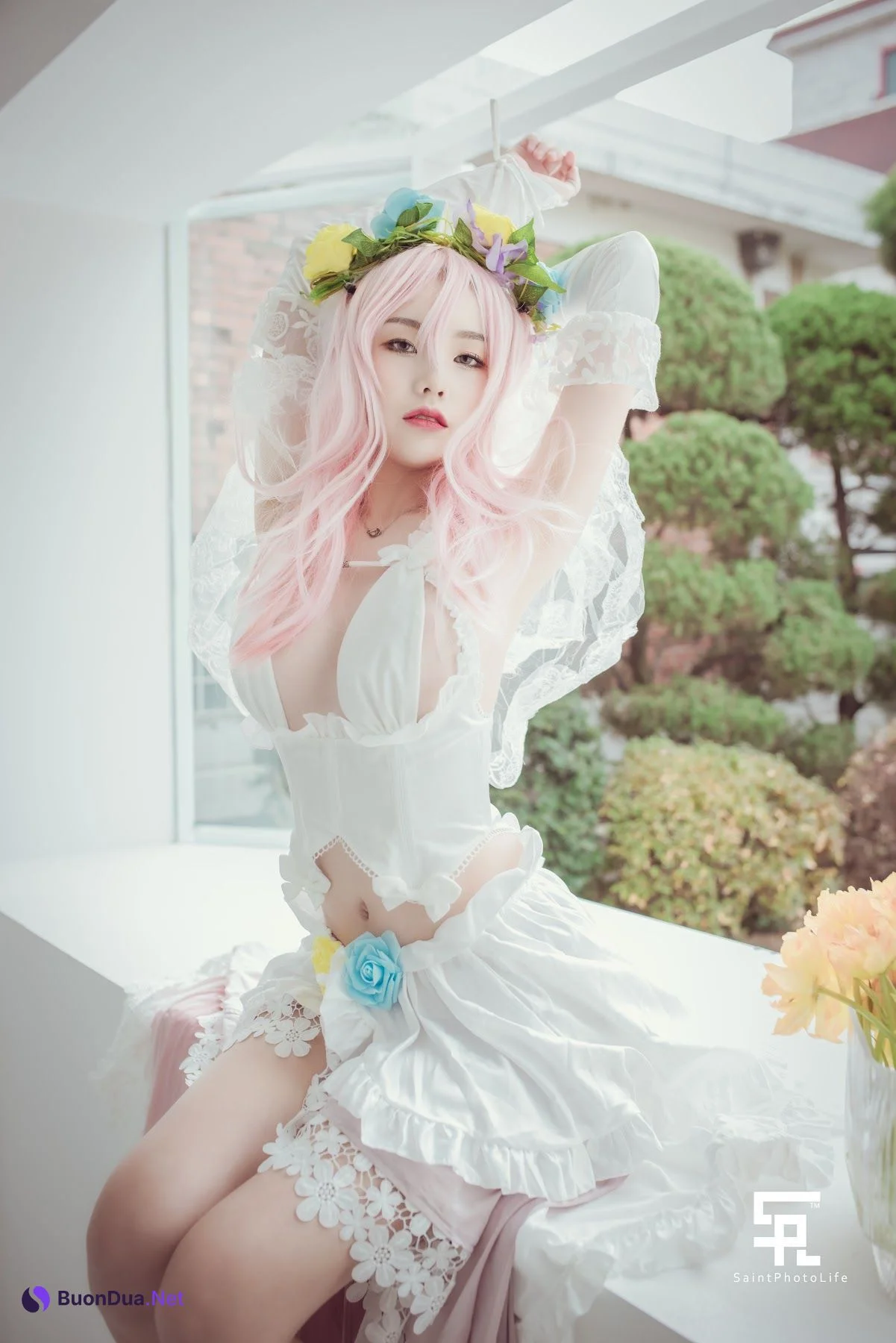 SAINT Photolife – Yuna (유나) – Yuna’s Cosplay Vol.2 - Photo 13