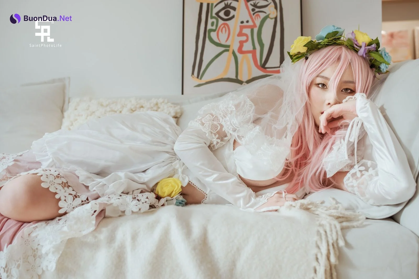 SAINT Photolife – Yuna (유나) – Yuna’s Cosplay Vol.2 - Photo 3