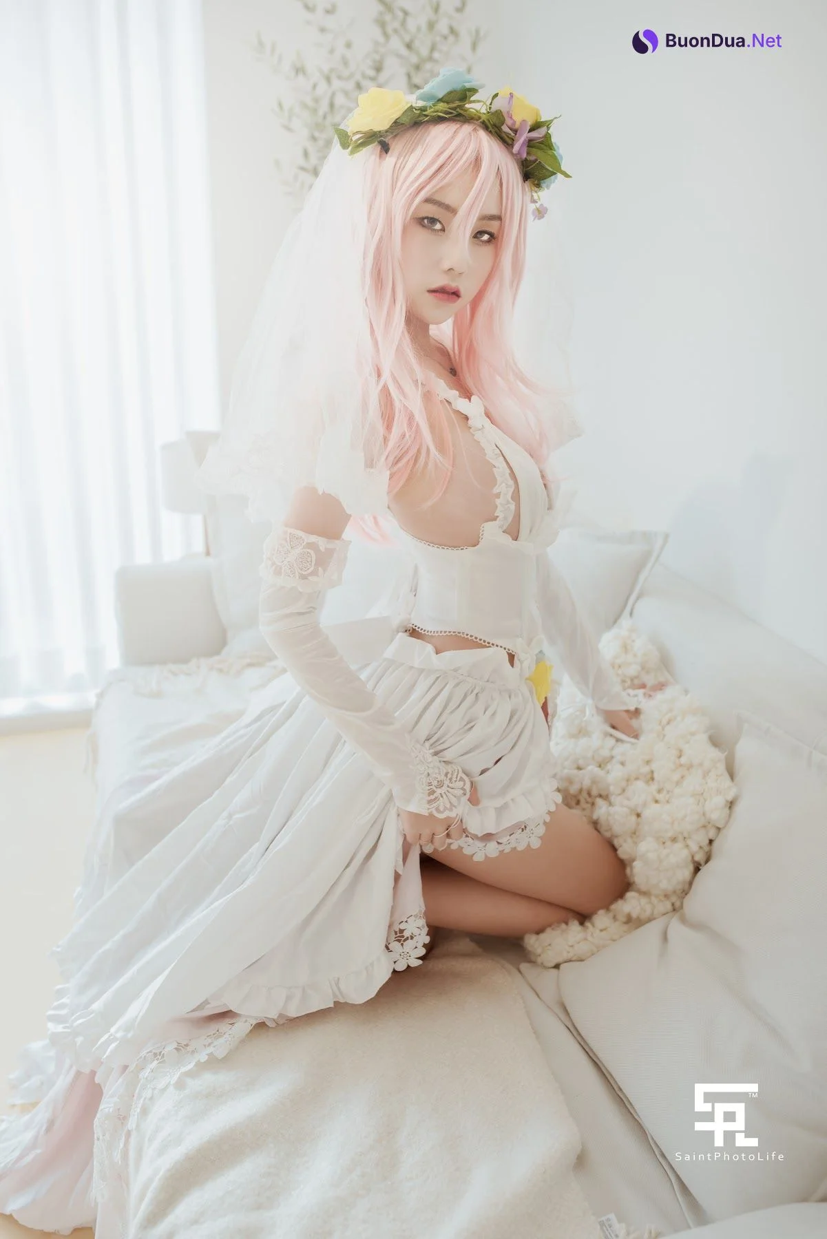 SAINT Photolife – Yuna (유나) – Yuna’s Cosplay Vol.2 - Photo 4