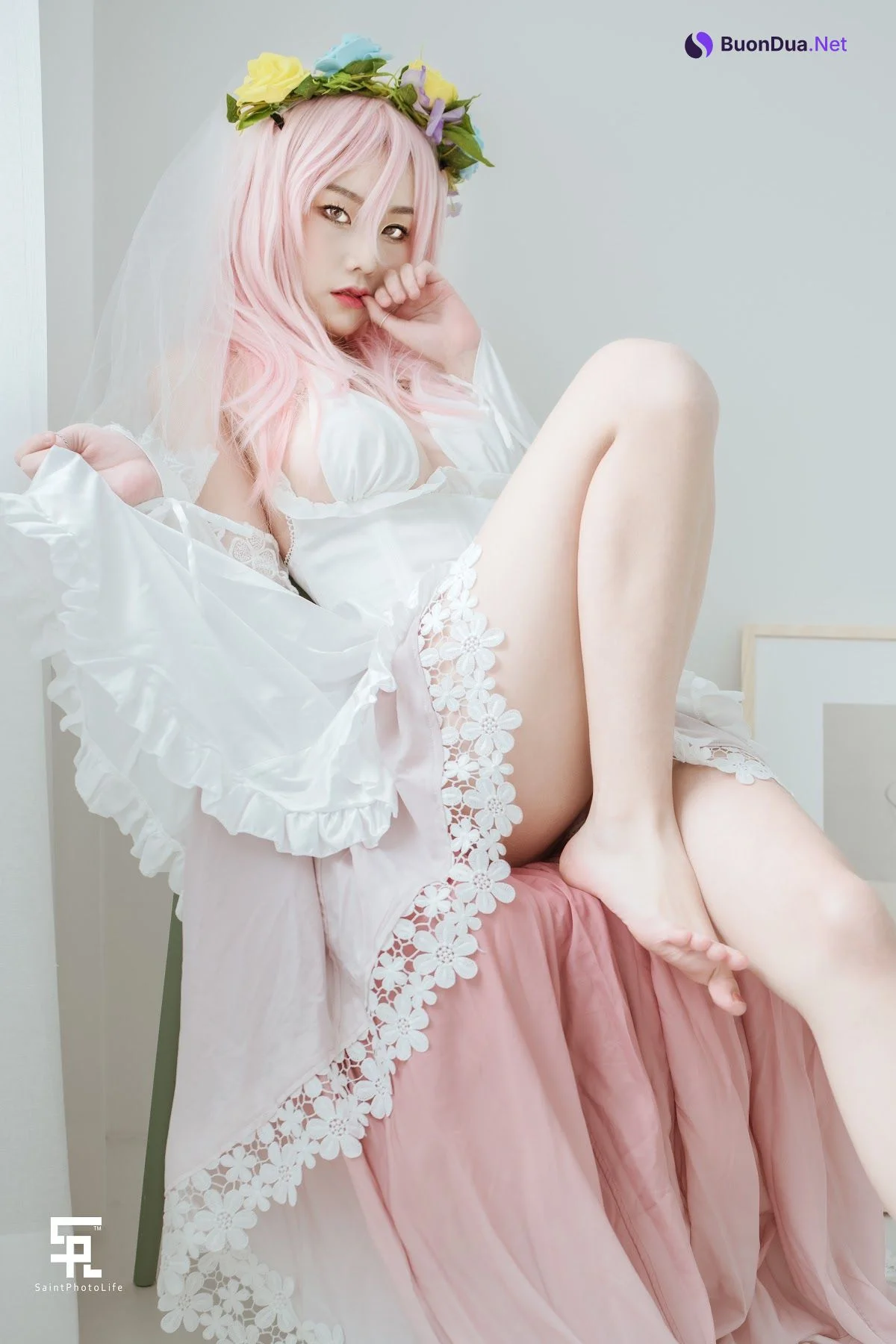 SAINT Photolife – Yuna (유나) – Yuna’s Cosplay Vol.2 - Photo 6
