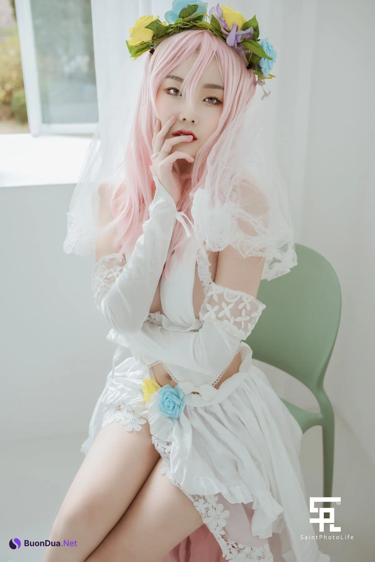 SAINT Photolife – Yuna (유나) – Yuna’s Cosplay Vol.2 - Photo 7