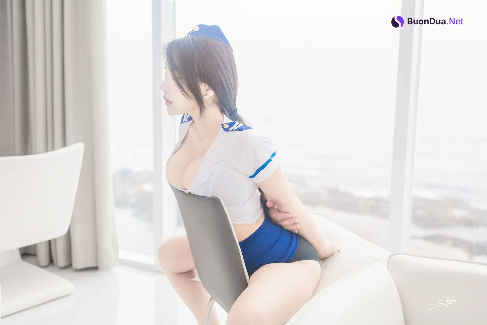 SAINT Photolife – Zzyuri (쮸리) – Blue Marine - Photo 14