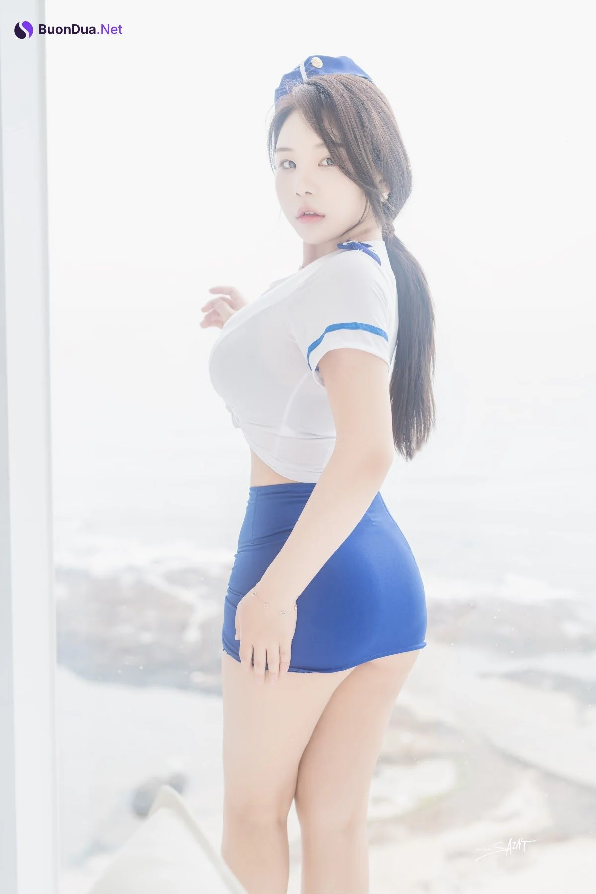 SAINT Photolife – Zzyuri (쮸리) – Blue Marine - Photo 2