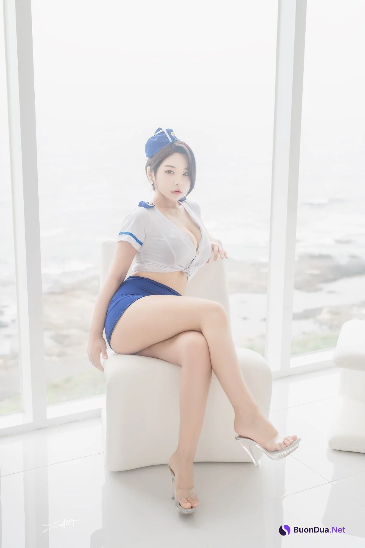 SAINT Photolife – Zzyuri (쮸리) – Blue Marine - Photo 5