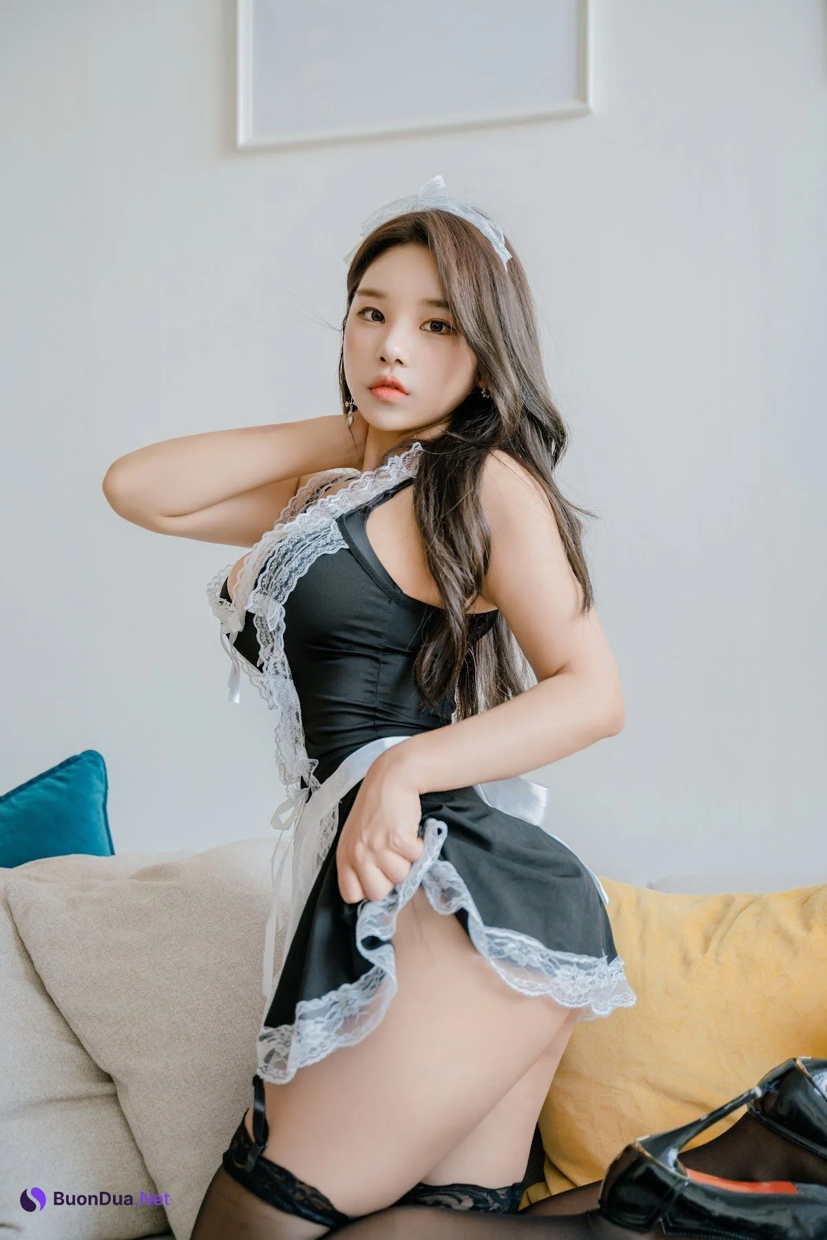 SAINT Photolife – Zzyuri (쮸리) Vol.1 – Maid - Photo 11