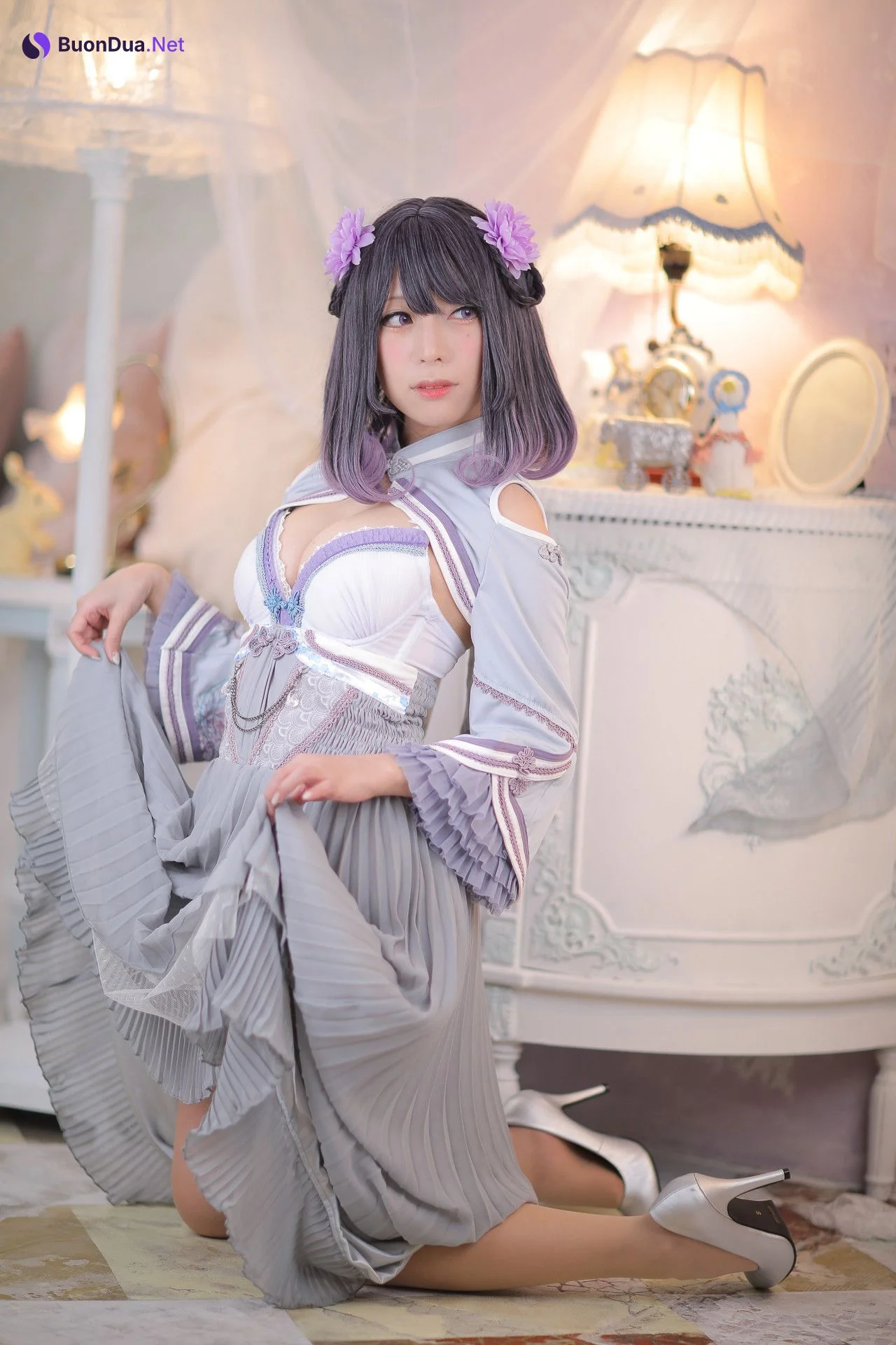 Saki Miyamoto 宮本彩希, デジタル写真集 (乙女爛漫) Set.01 - Photo 14