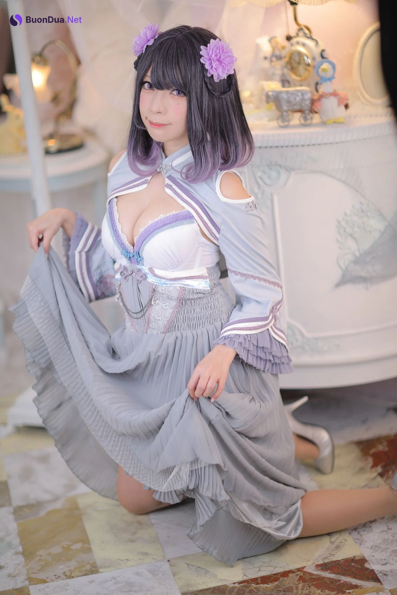 Saki Miyamoto 宮本彩希, デジタル写真集 (乙女爛漫) Set.01 - Photo 9