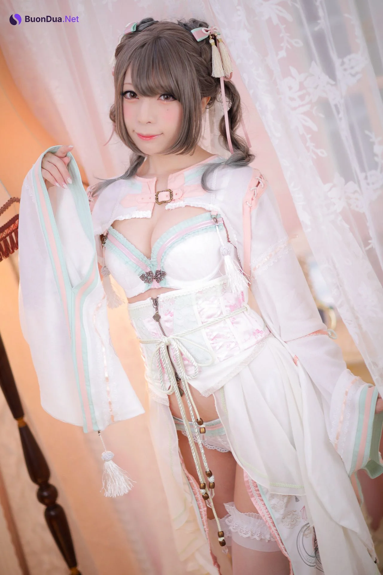 Saki Miyamoto 宮本彩希, デジタル写真集 乙女爛漫 桜花爛漫 Set.02 - รูปภาพ 3
