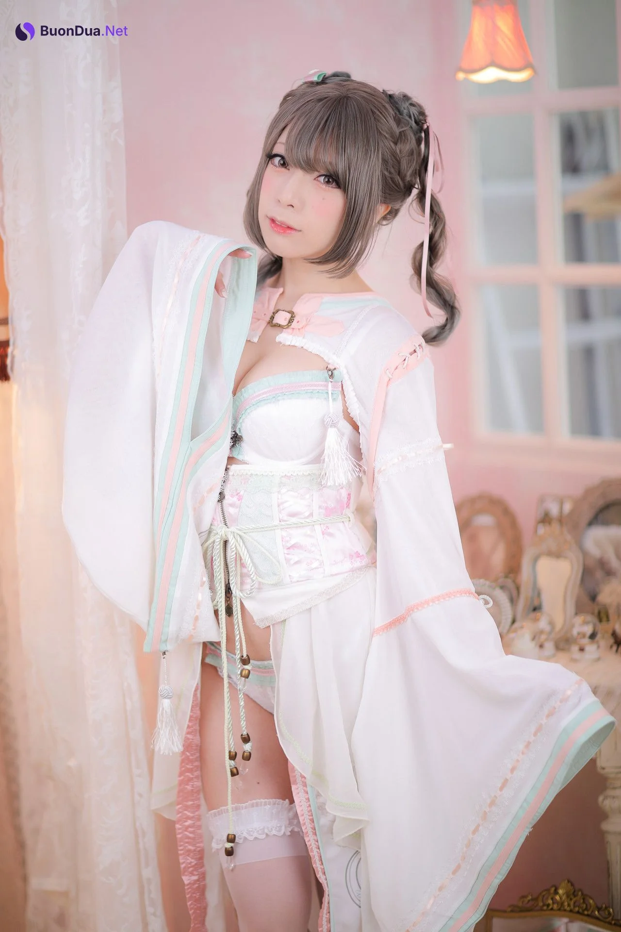 Saki Miyamoto 宮本彩希, デジタル写真集 乙女爛漫 桜花爛漫 Set.02 - รูปภาพ 5