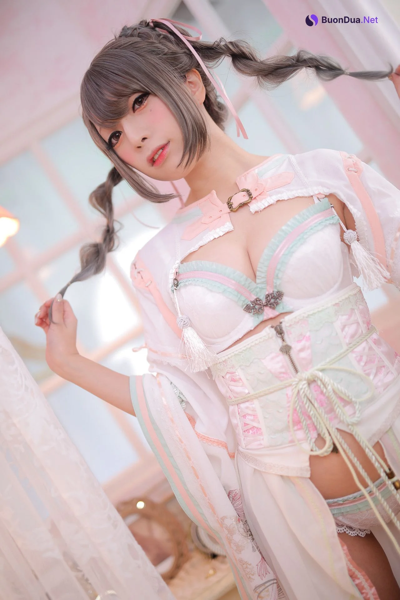 Saki Miyamoto 宮本彩希, デジタル写真集 乙女爛漫 桜花爛漫 Set.02 - รูปภาพ 6