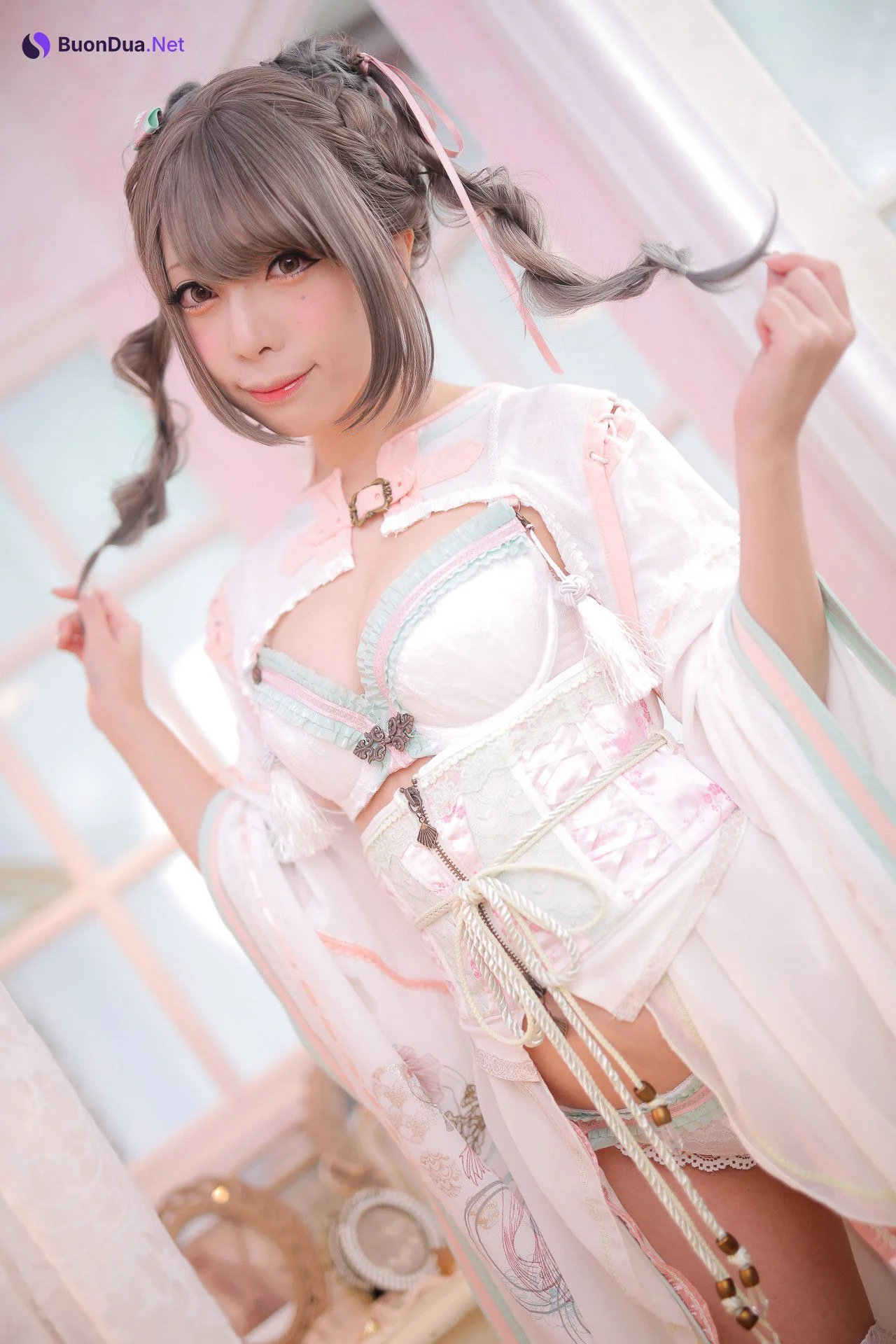 Saki Miyamoto 宮本彩希, デジタル写真集 乙女爛漫 桜花爛漫 Set.02 - รูปภาพ 7